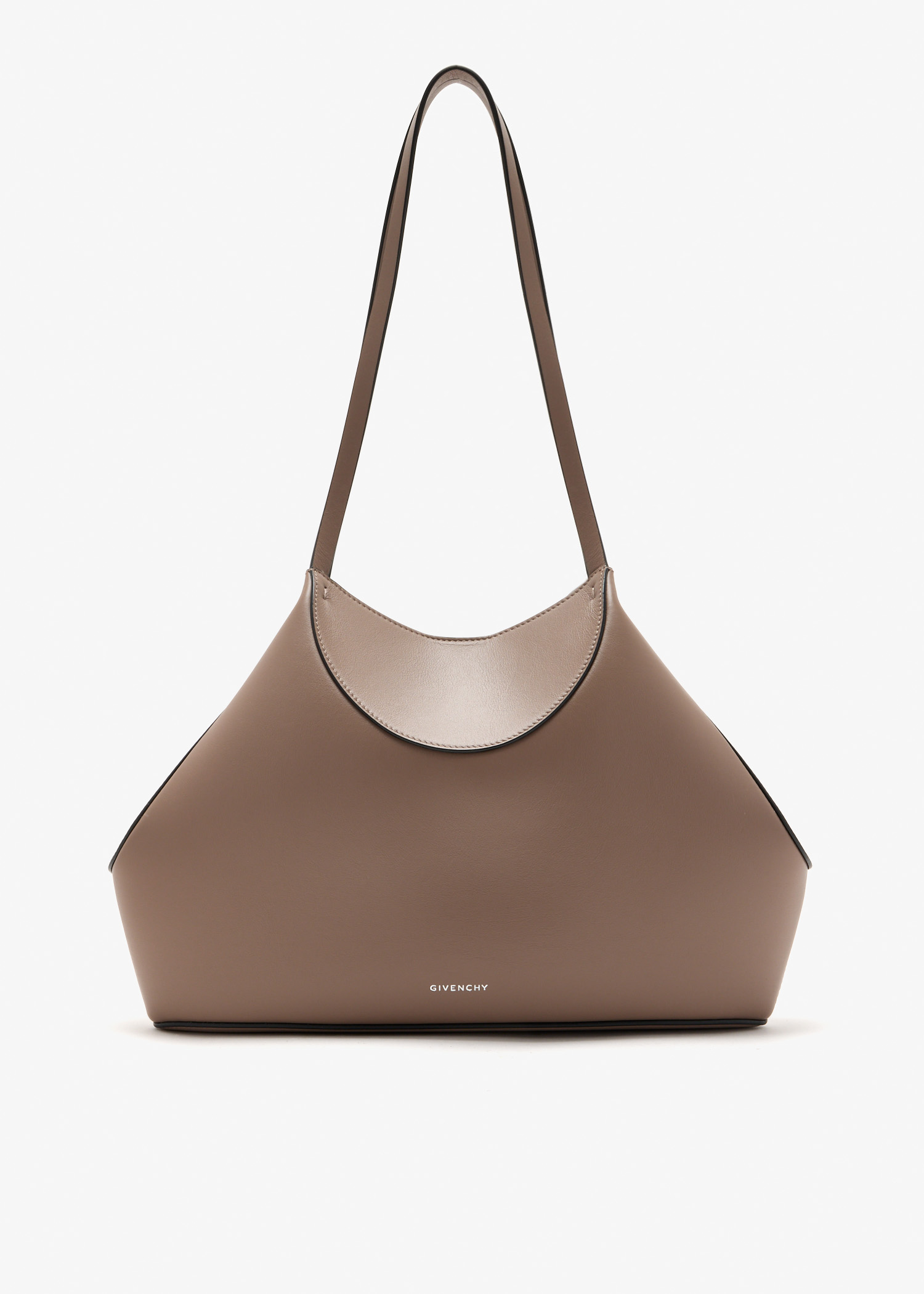 

Small Facet tote bag, Taupe