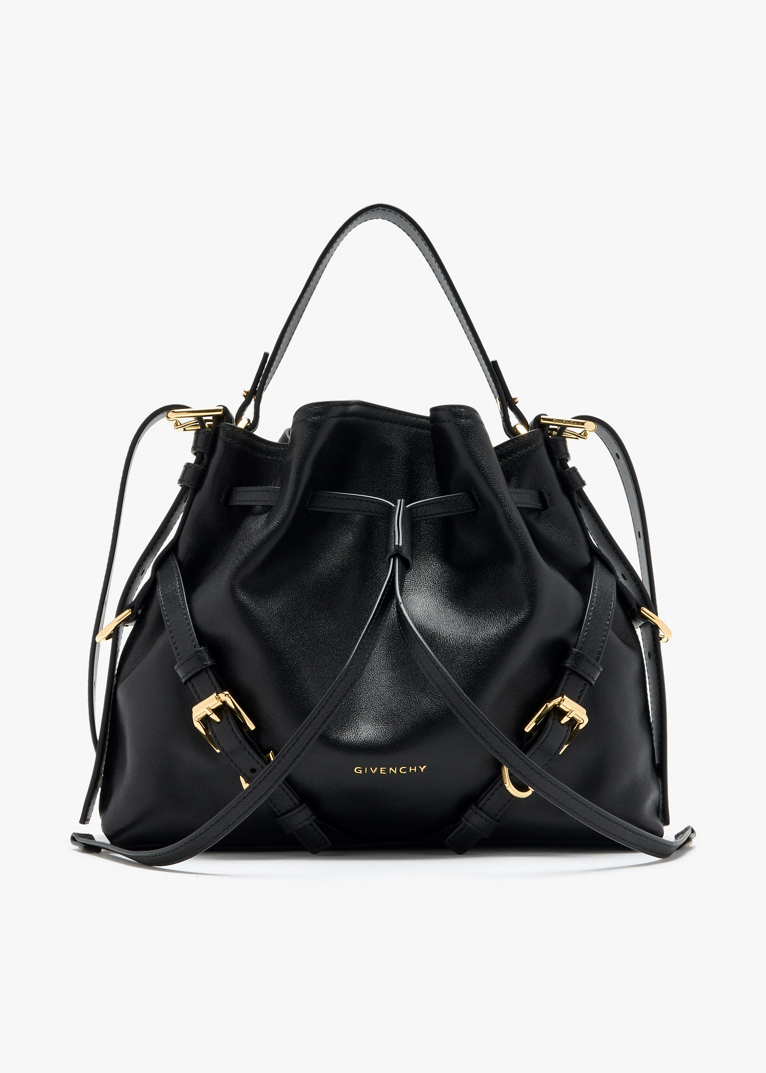 

Voyou small bucket bag, Black