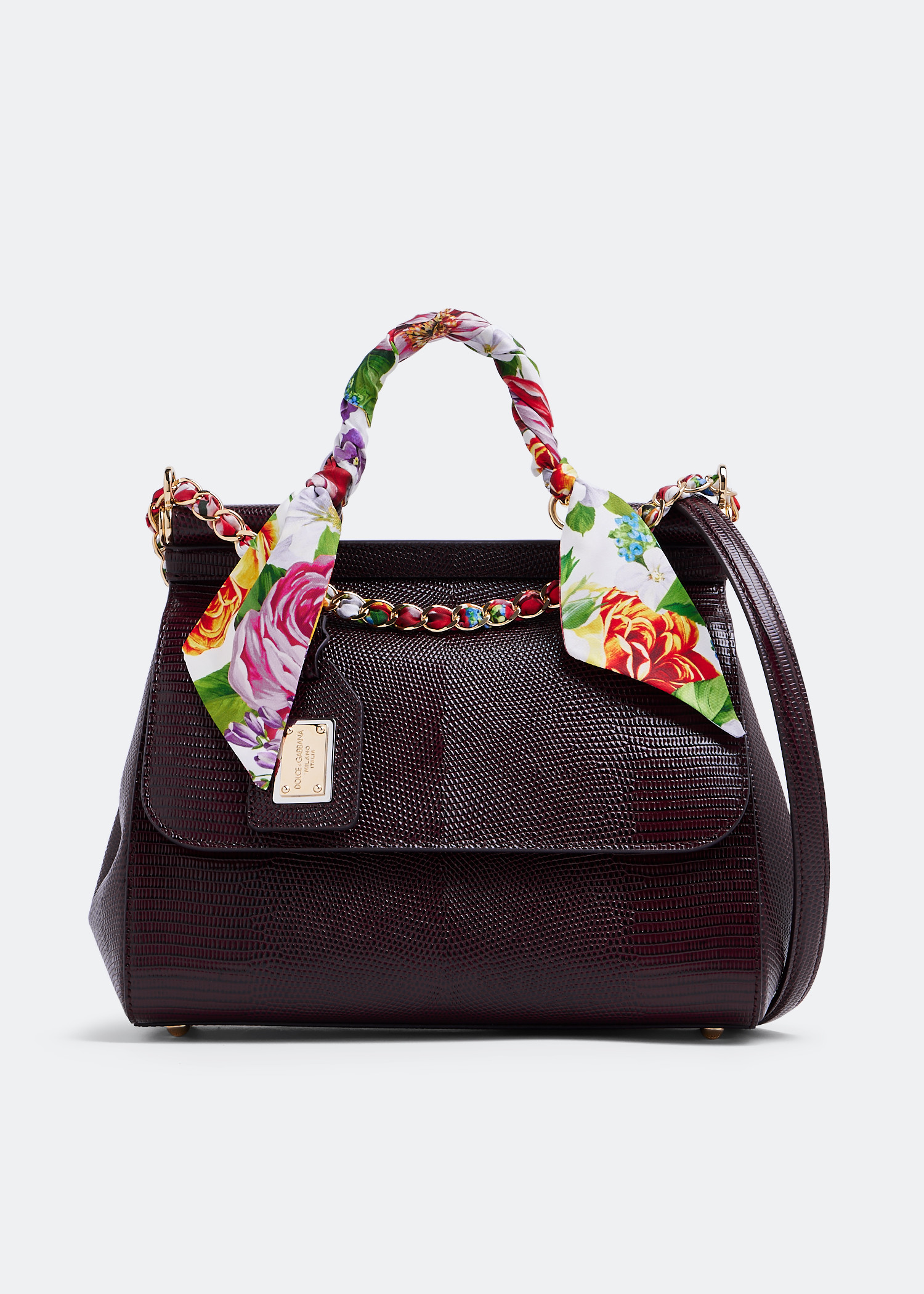 

Sicily Dauphine medium handbag, Brown
