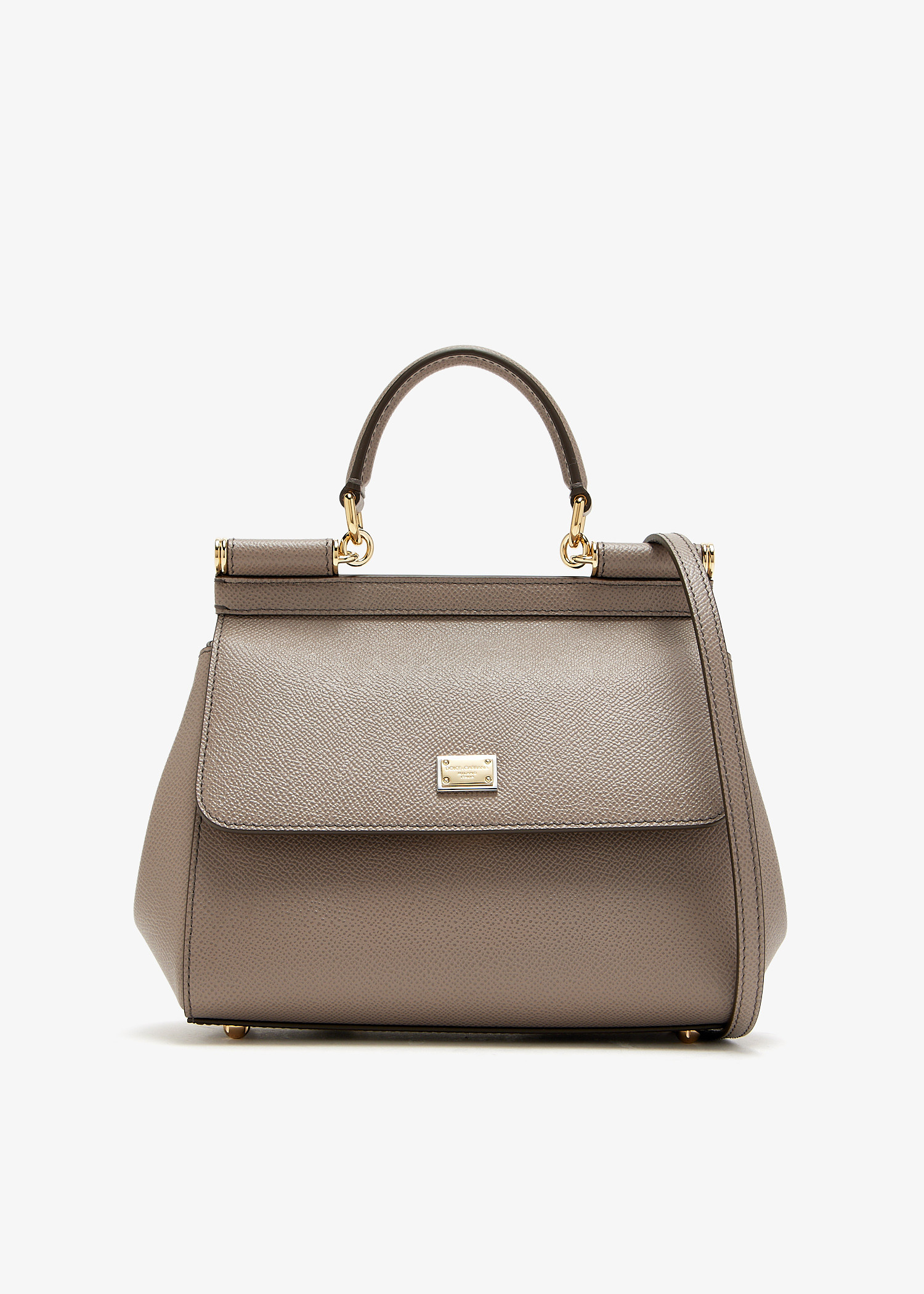 

Medium Sicily handbag, Taupe