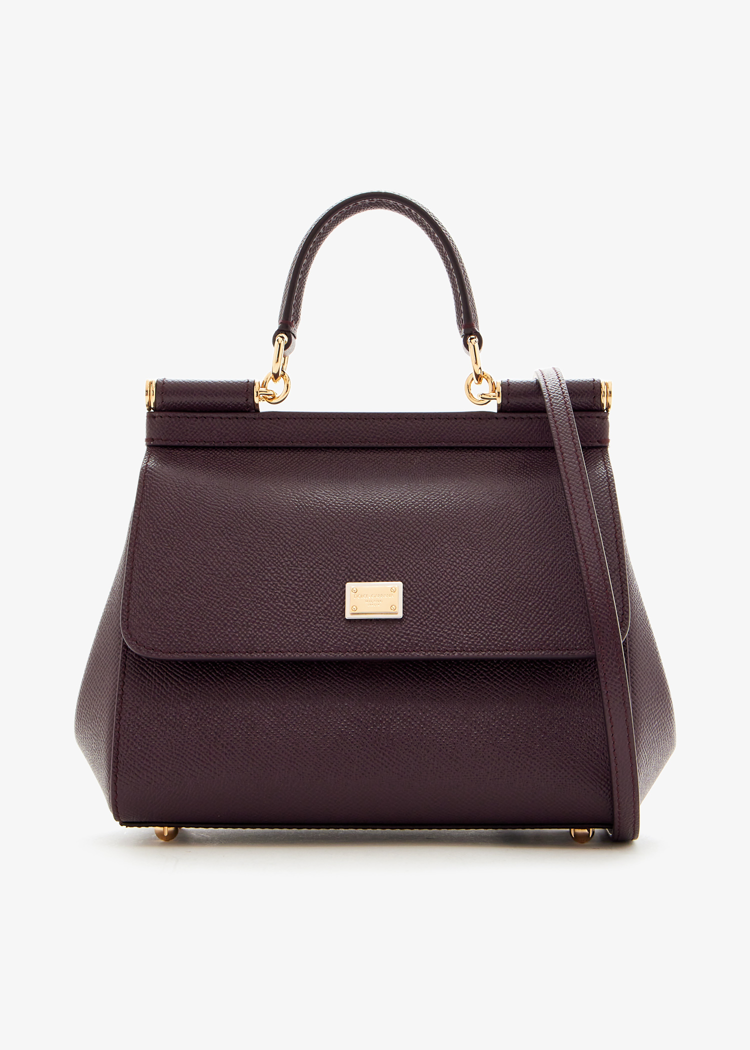 

Medium Sicily handbag, Burgundy
