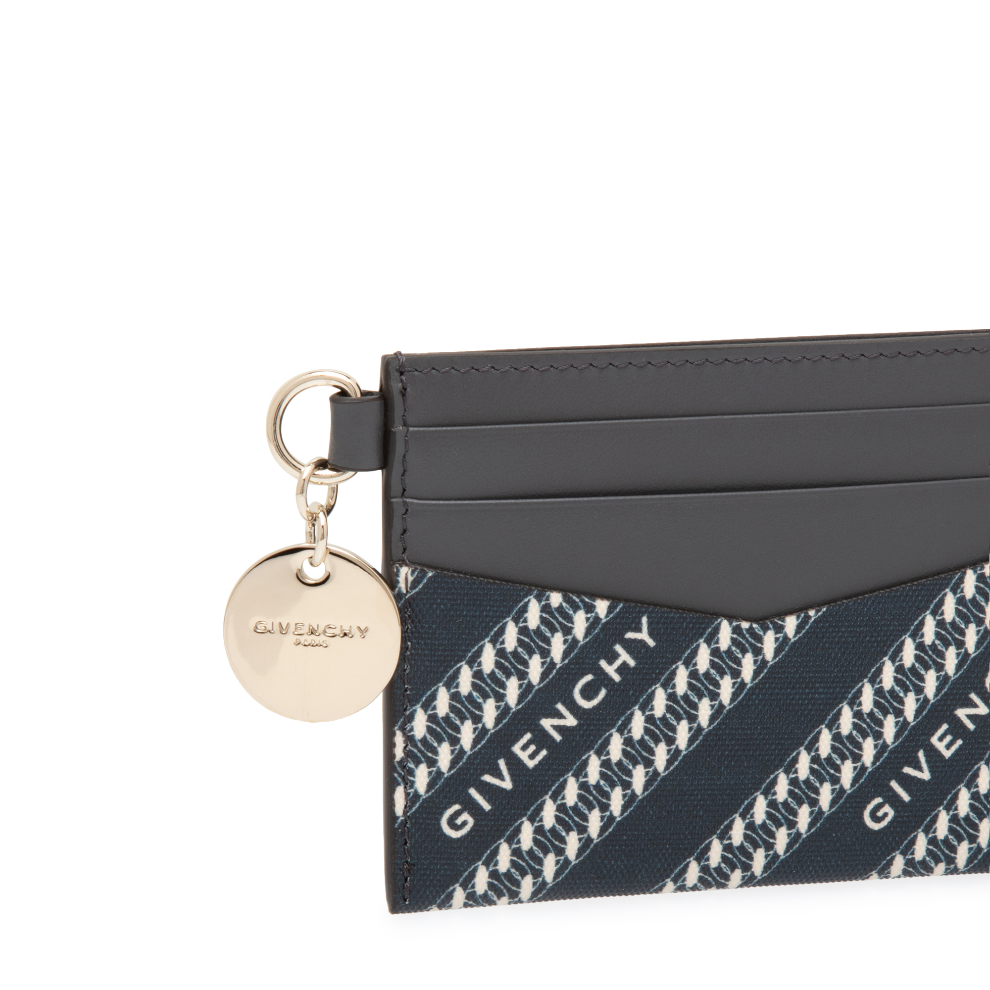

Chain card holder, Blue