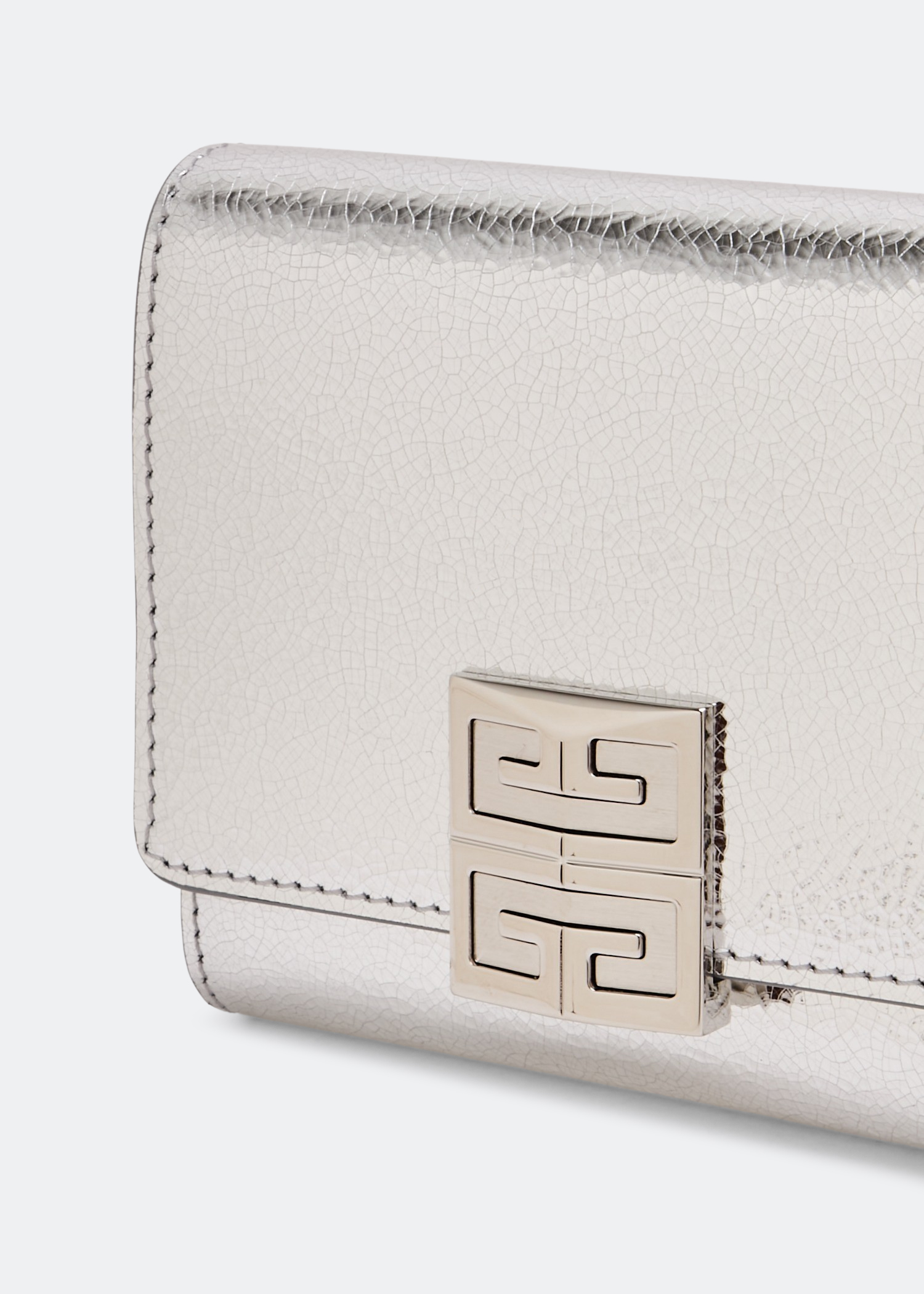 

4G trifold wallet, Silver