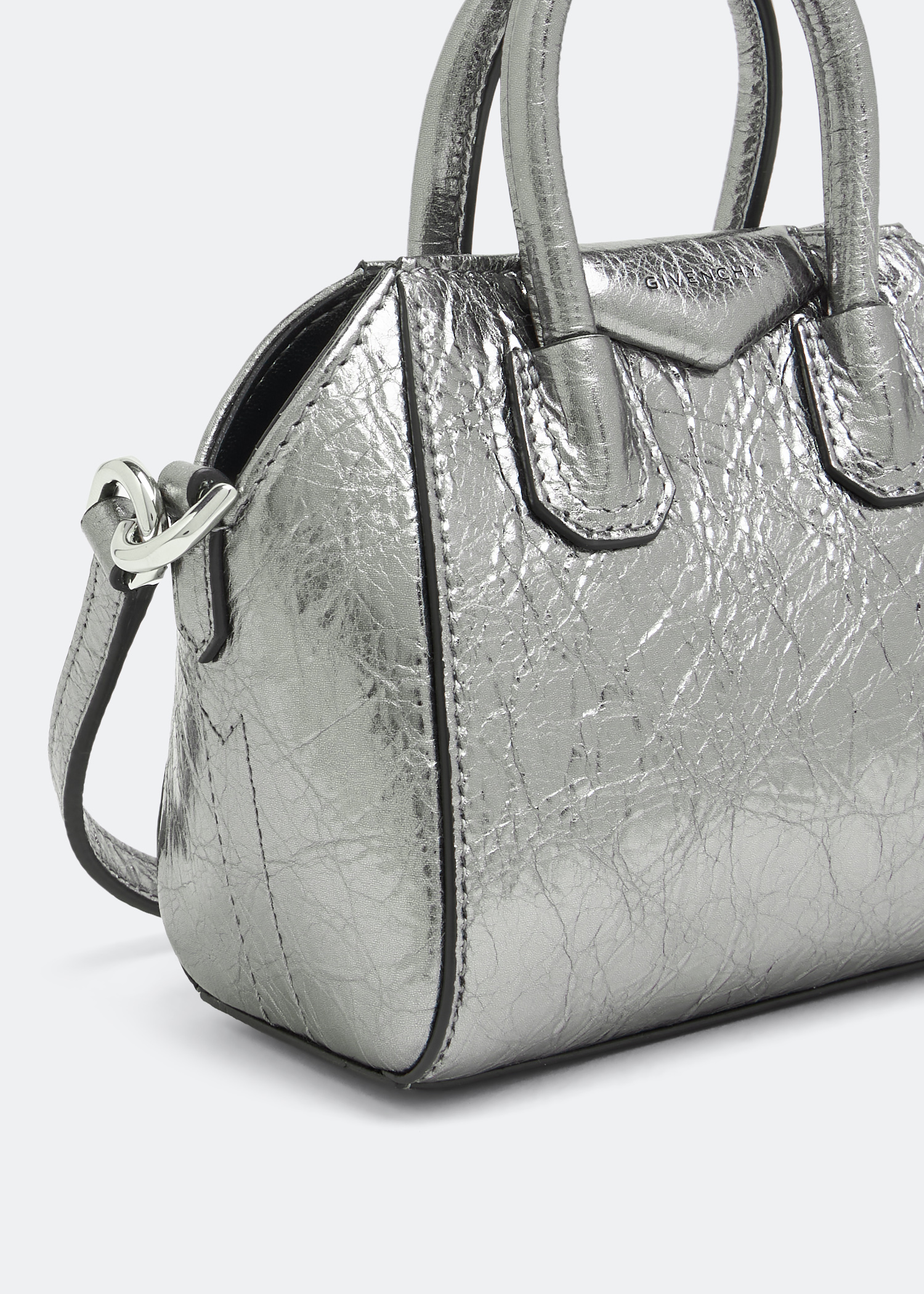 

Micro Antigona bag, Silver