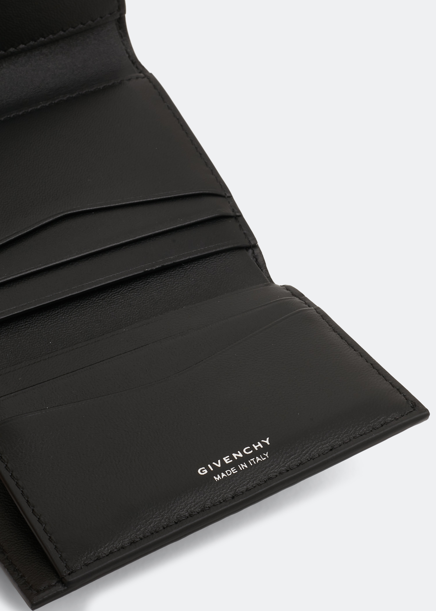 

G Cut trifold wallet, Black