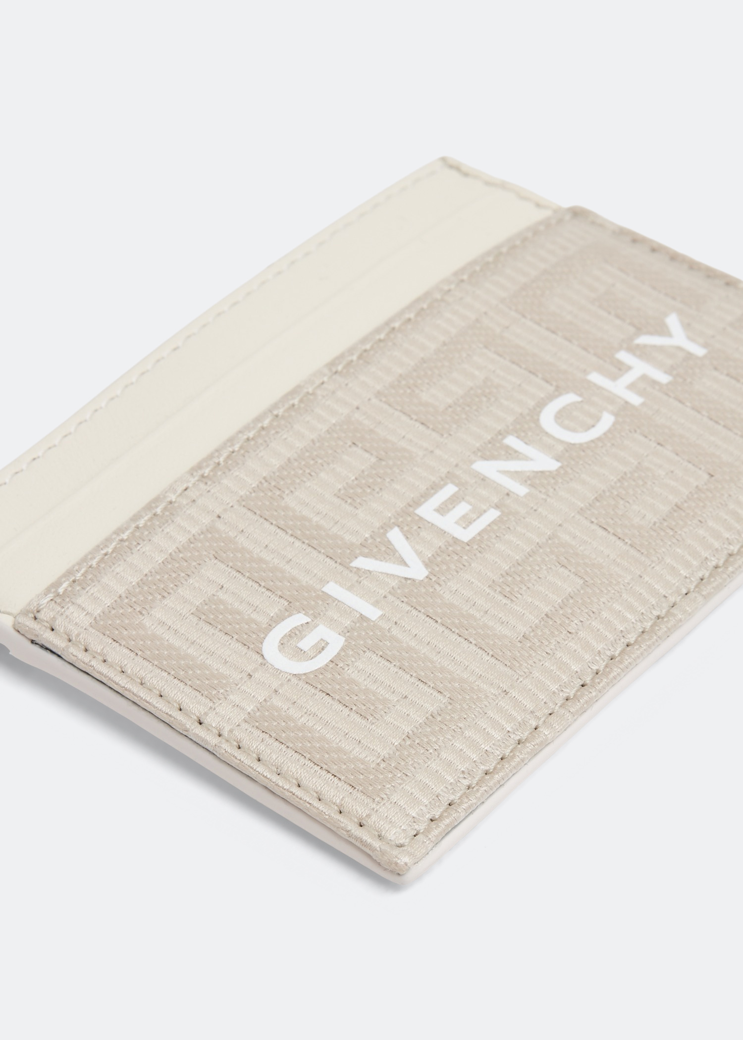 

G Cut card holder, Beige