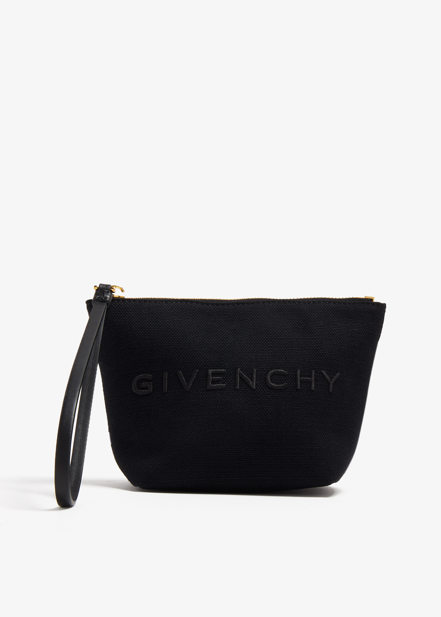 

Mini canvas pouch, Black