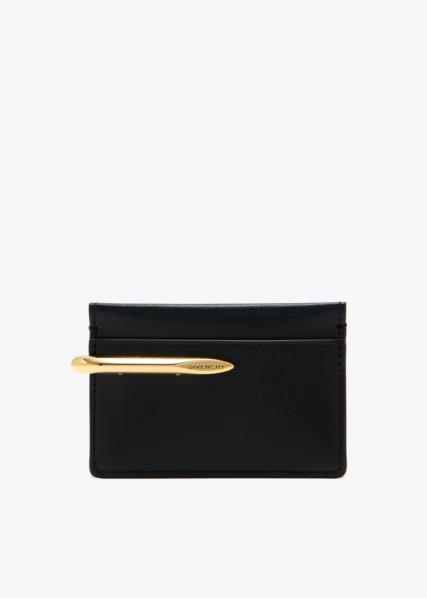 

Pinch card holder, Black