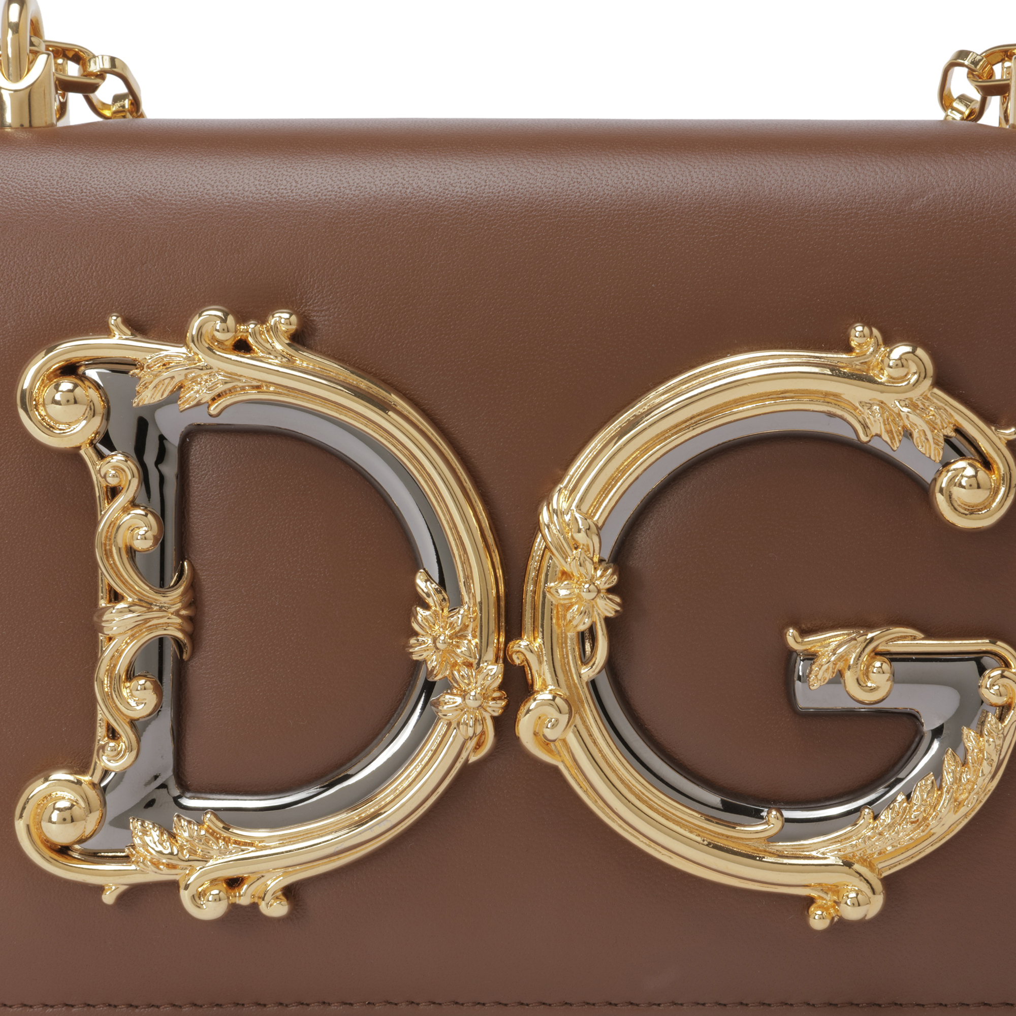 

DG Girls shoulder bag, Brown