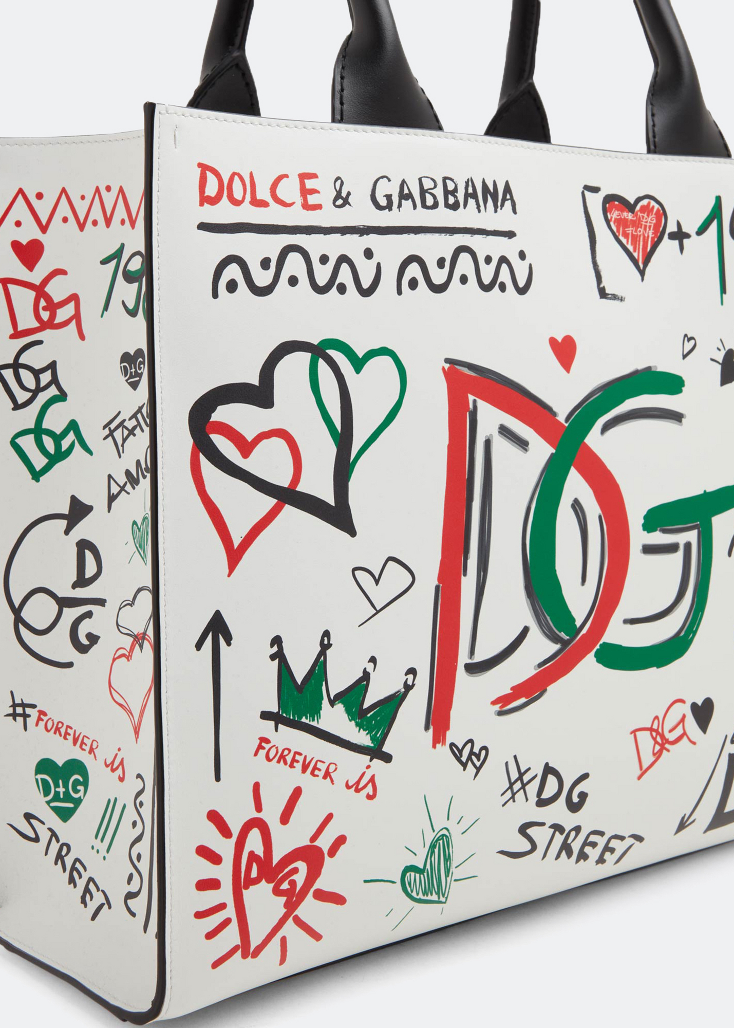 

Exclusive DG top handle bag, Multi-coloured