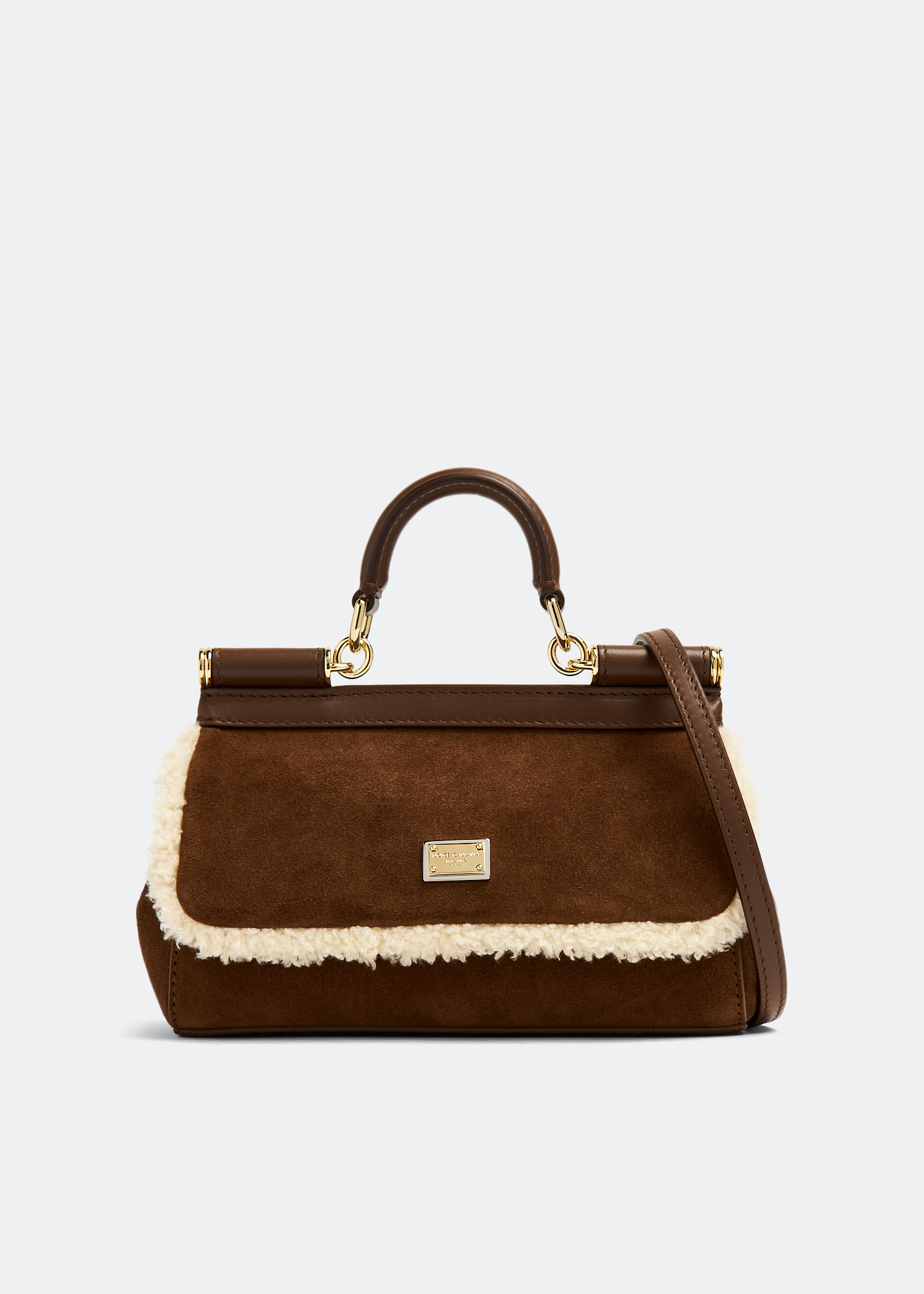 Small Sicily handbag, Brown