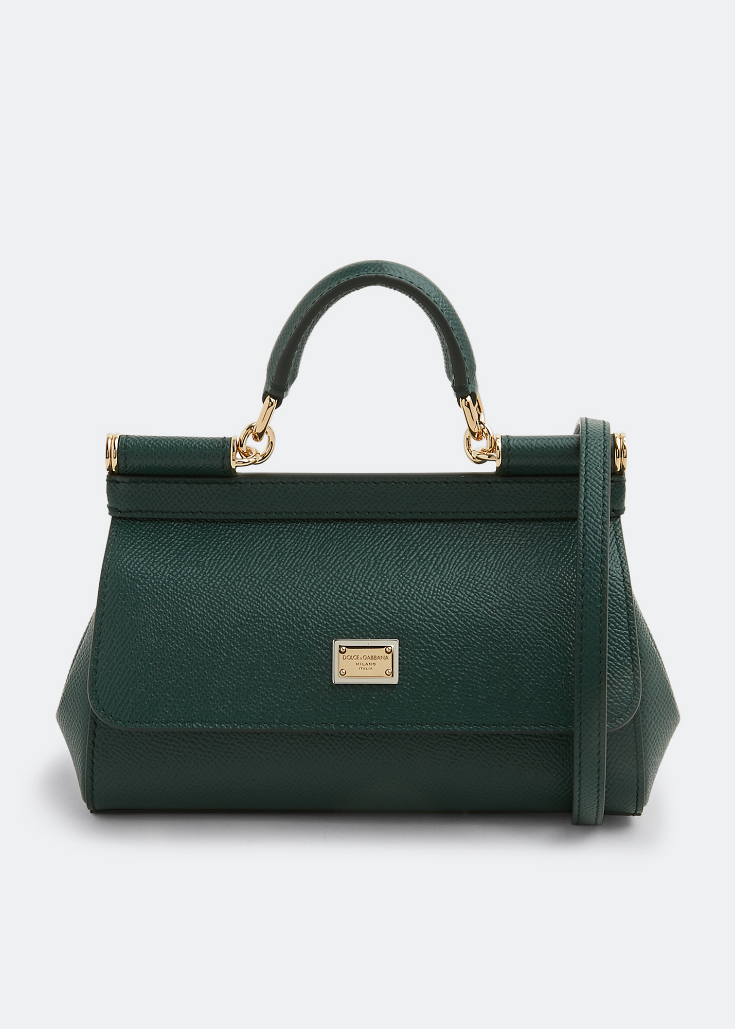 Sicily medium top handle bag, Green
