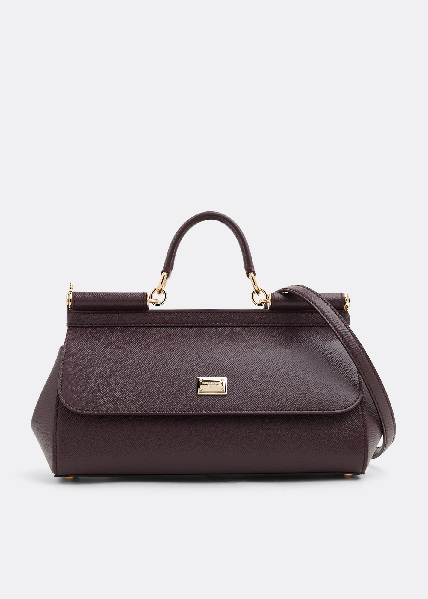 

Sicily medium top handle bag, Purple