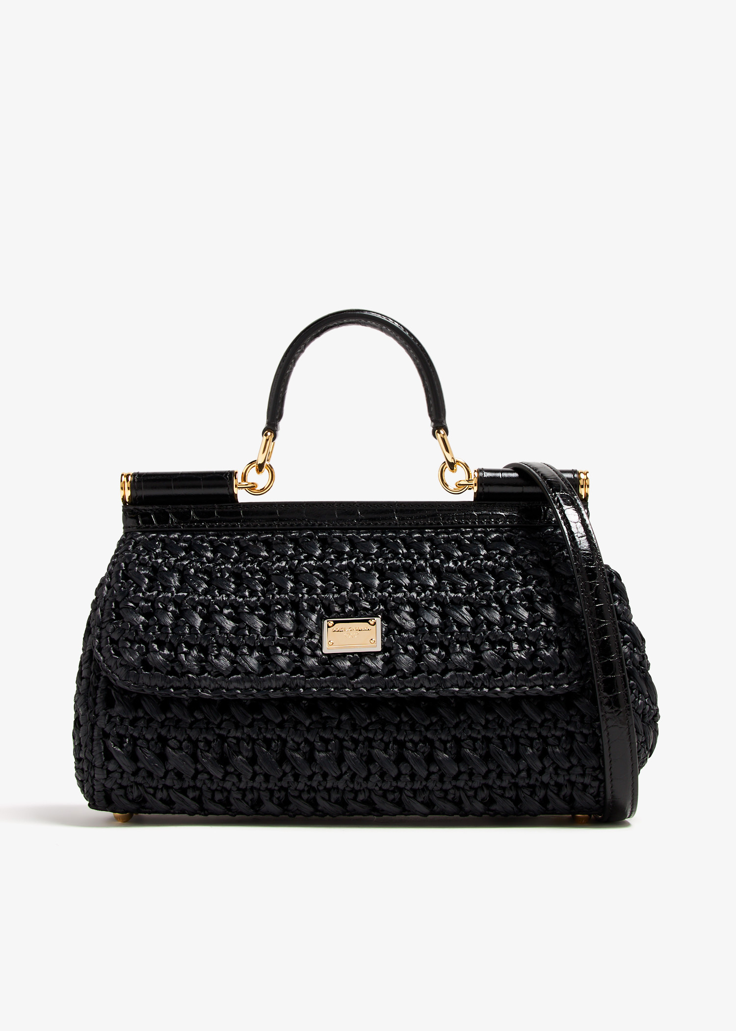 

Elongated Sicily handbag, Black