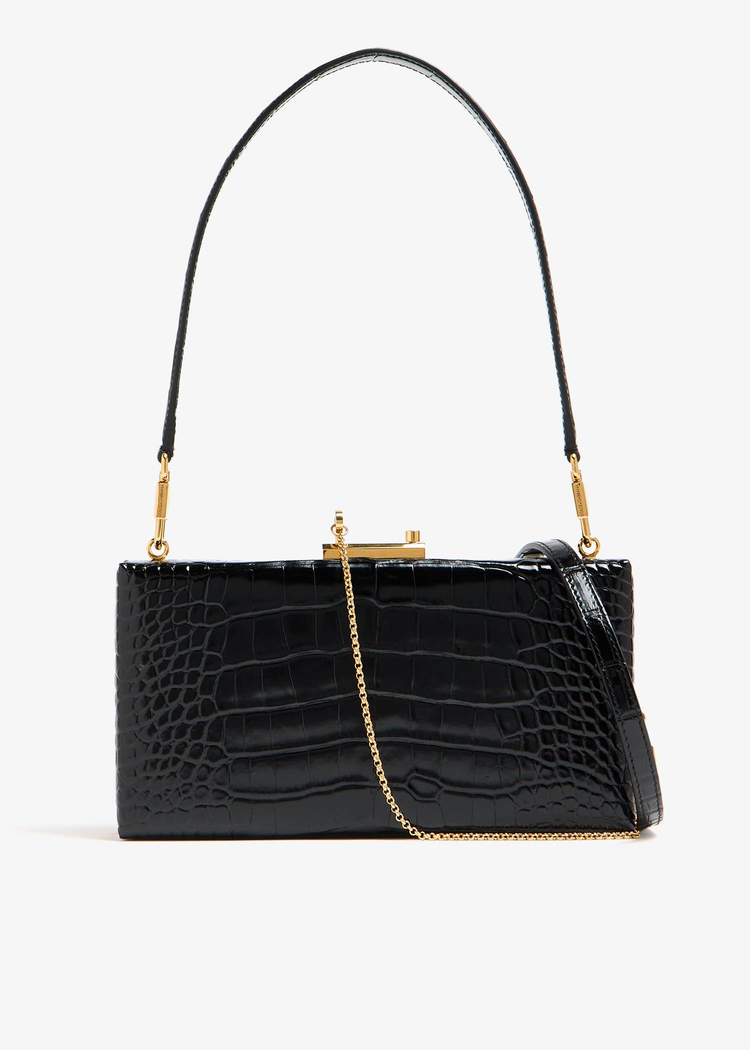 

Eva alligator bag, Black