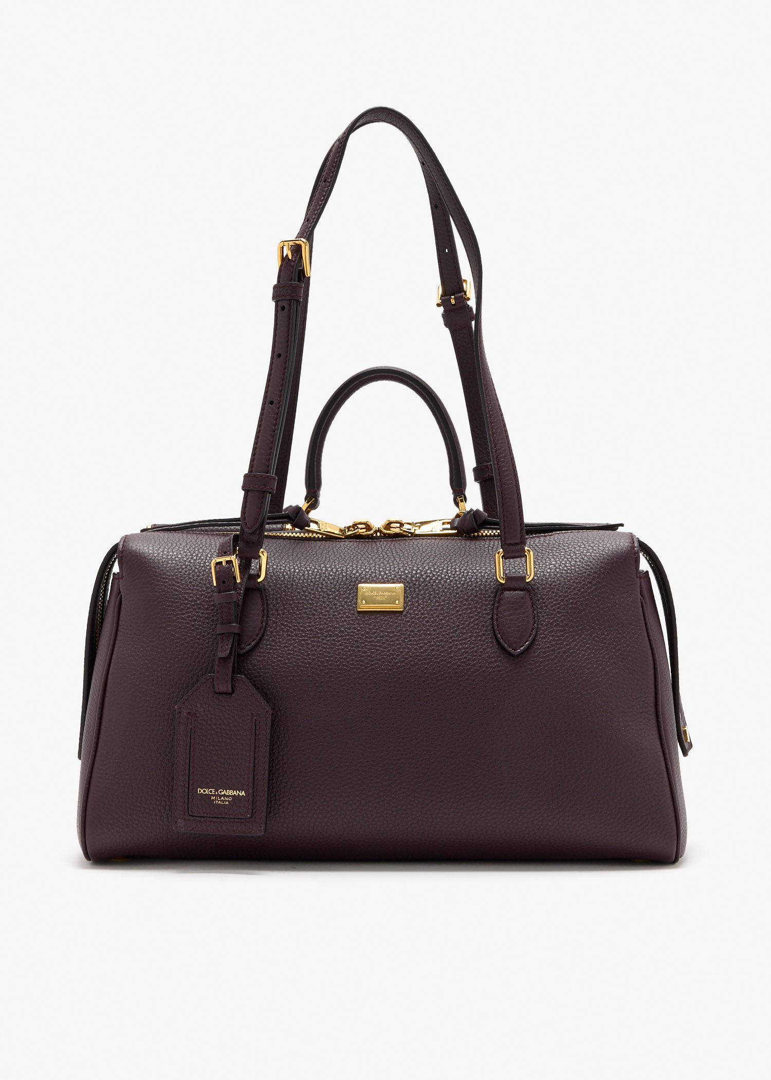 

Medium Vittoria handbag, Burgundy