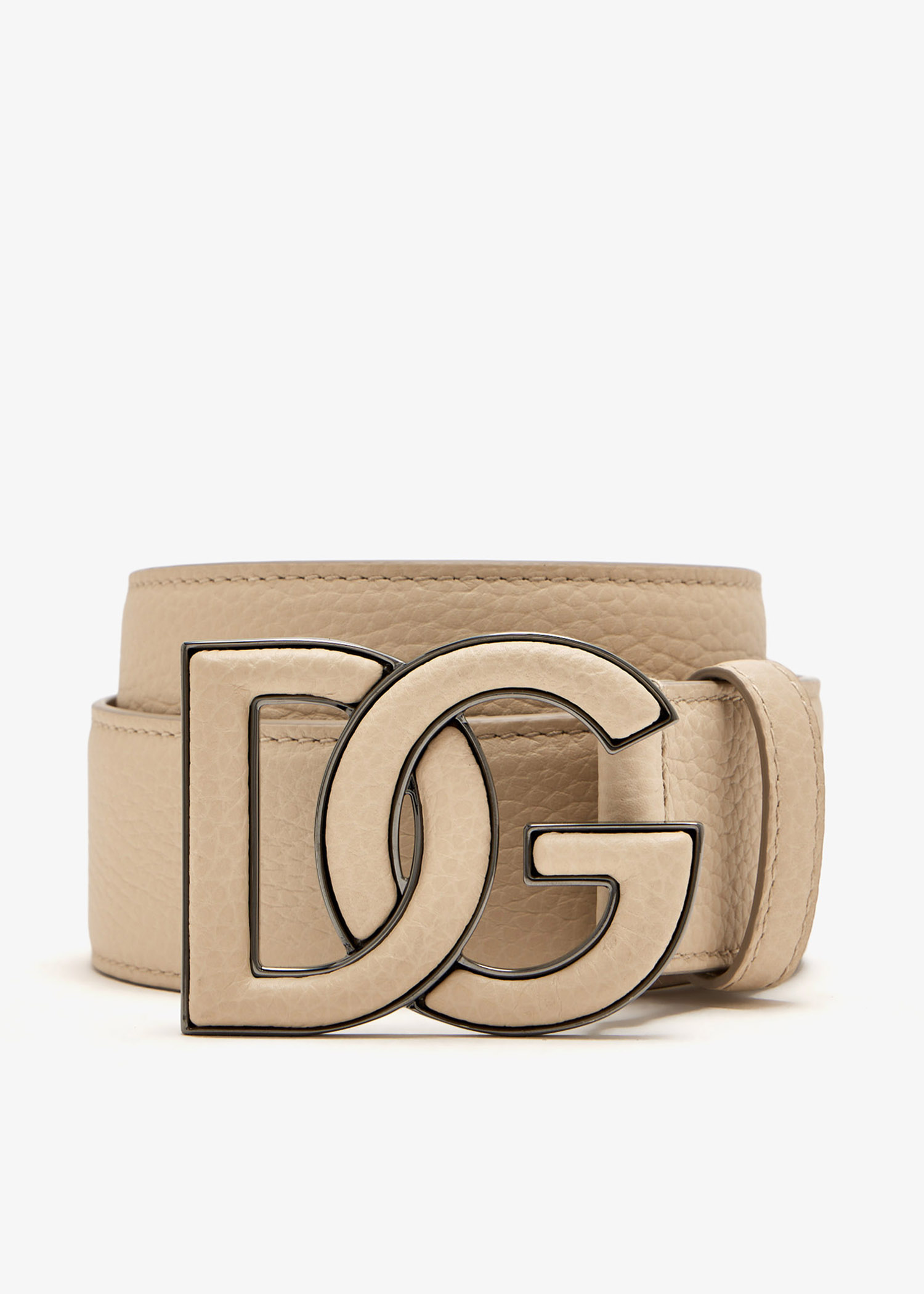 

DG logo belt, Beige