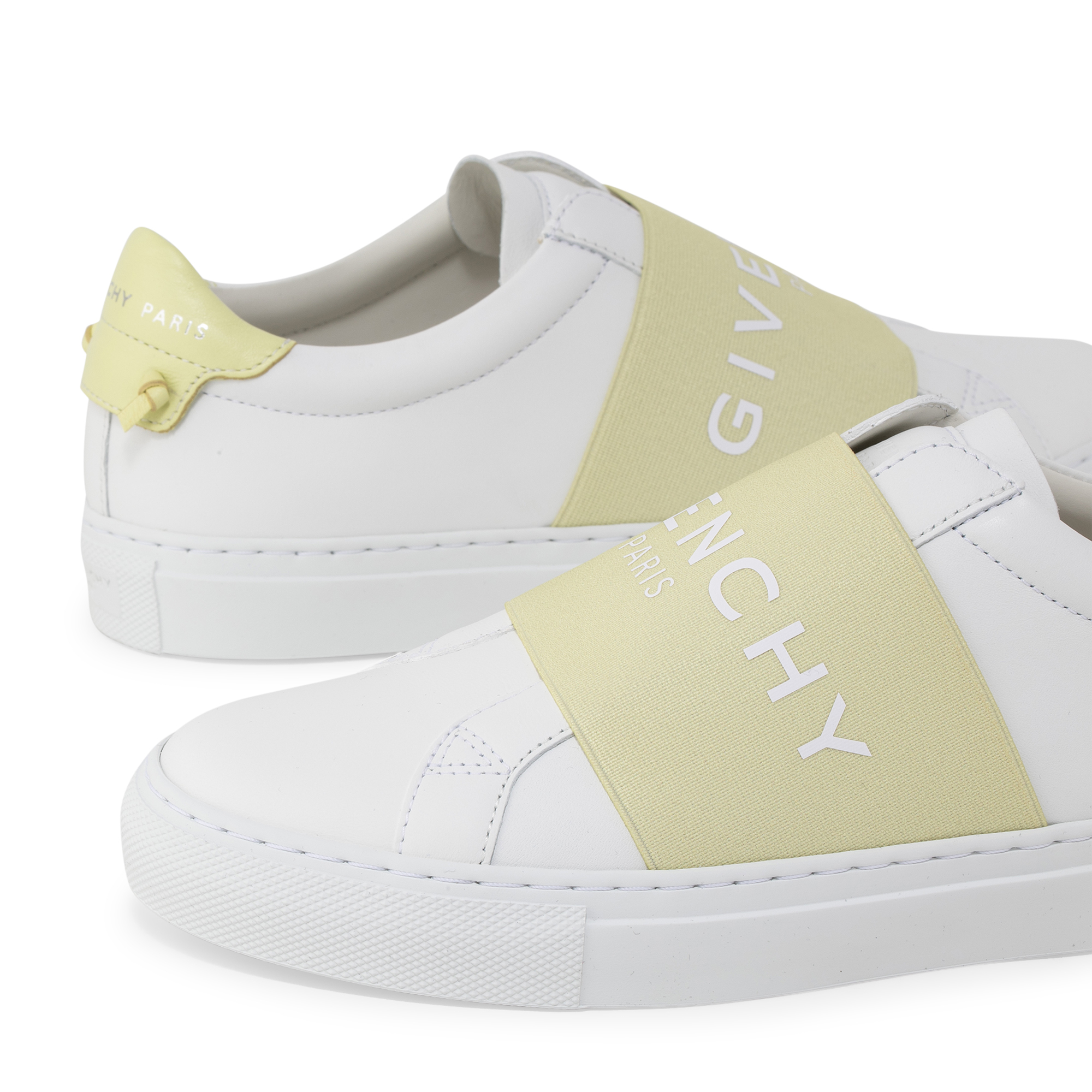 

Leather sneakers, Yellow