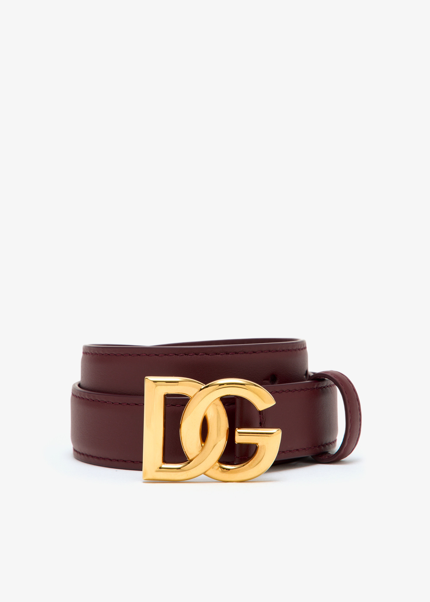 

DG logo belt, Burgundy