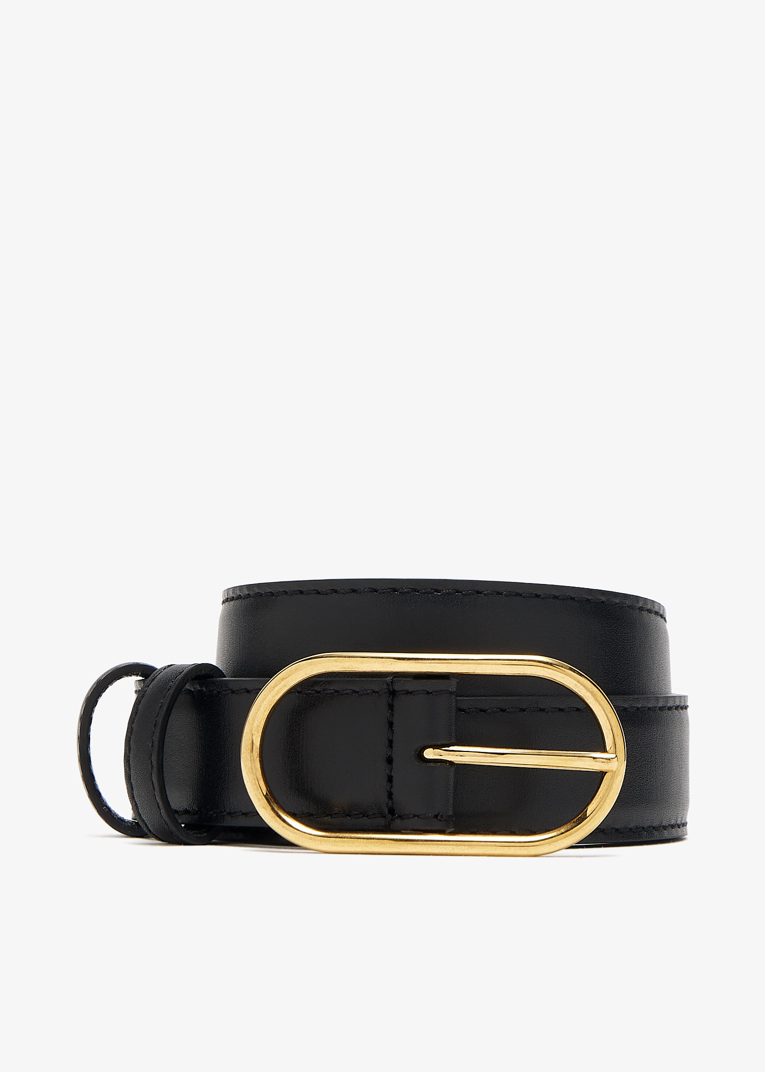 

Calfskin belt, Black