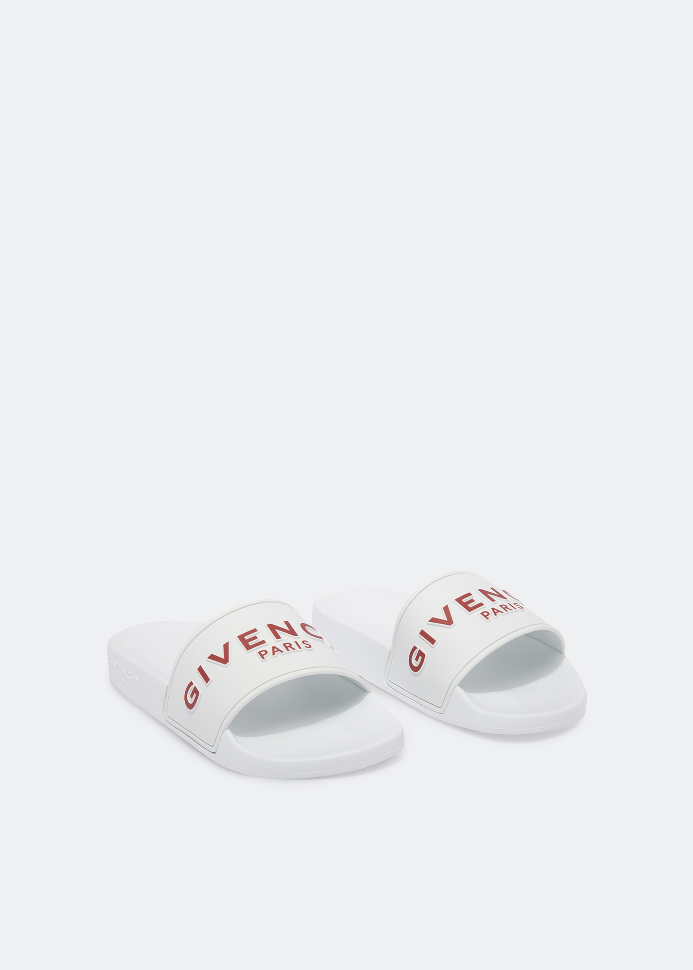 

Logo rubber slides, White