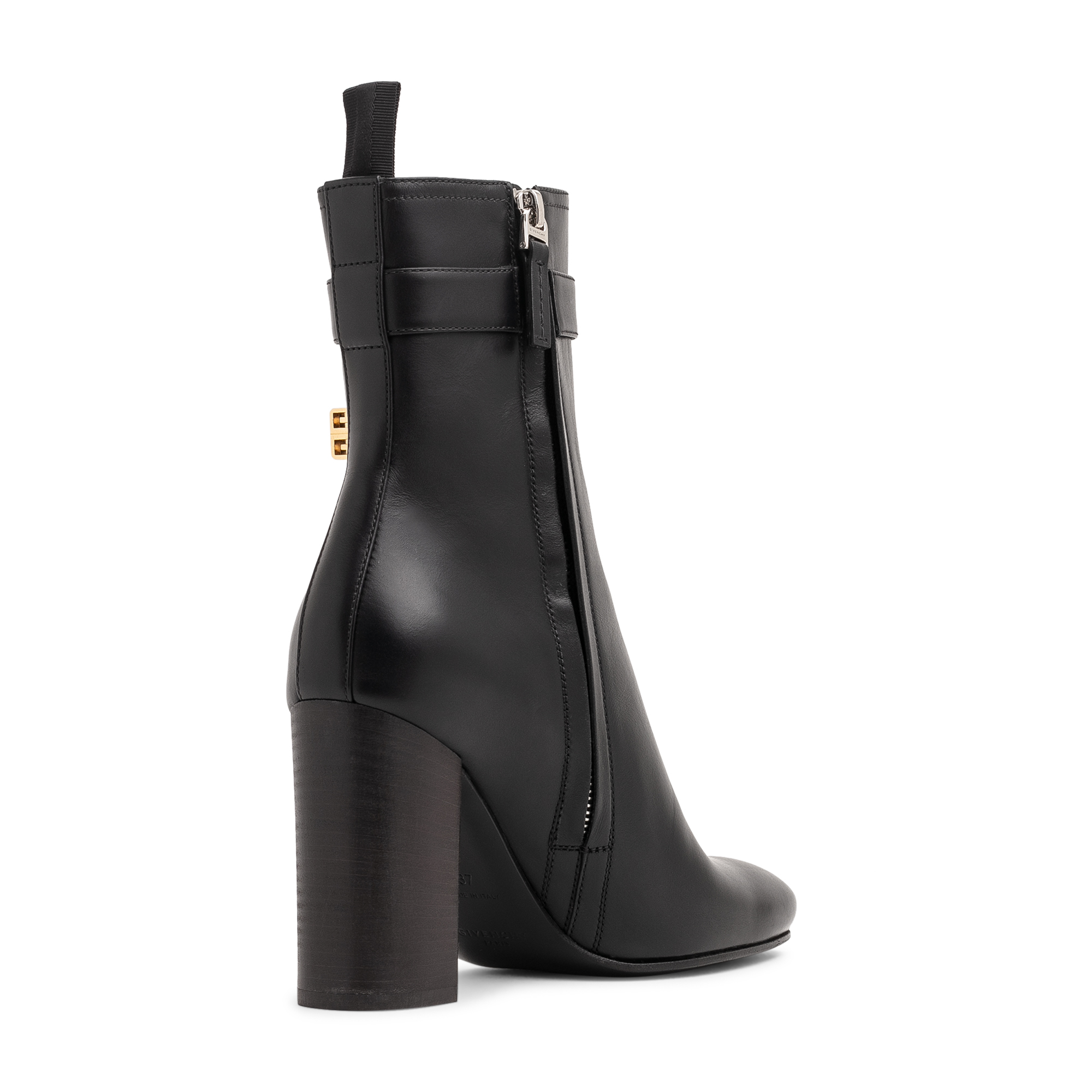 

Padlock boots, Black