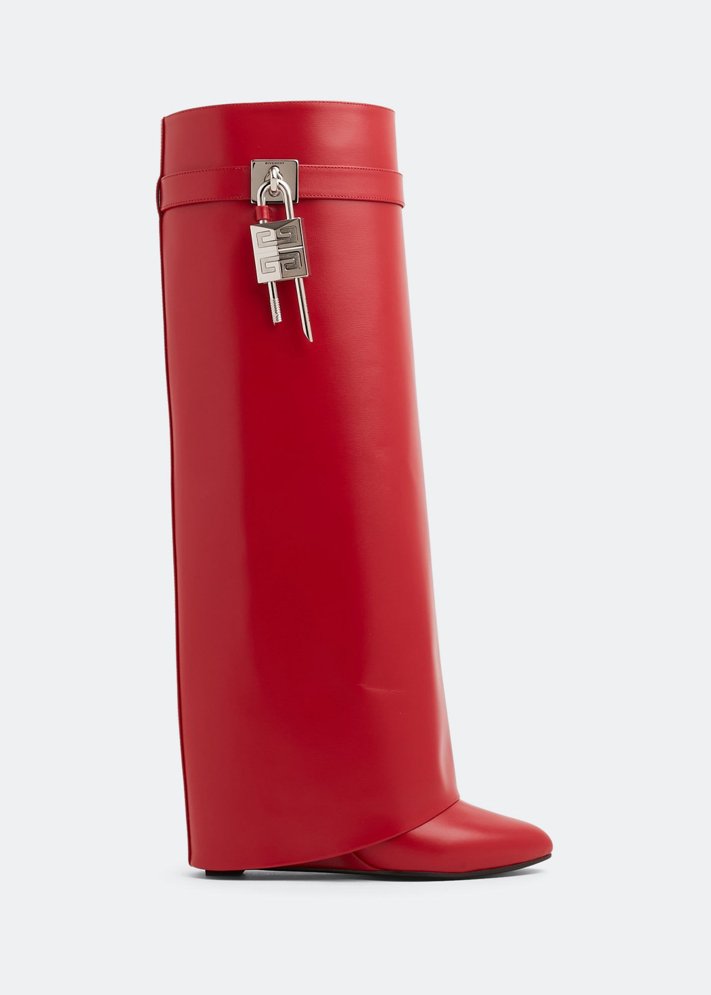 

Shark Lock pant boots, Red