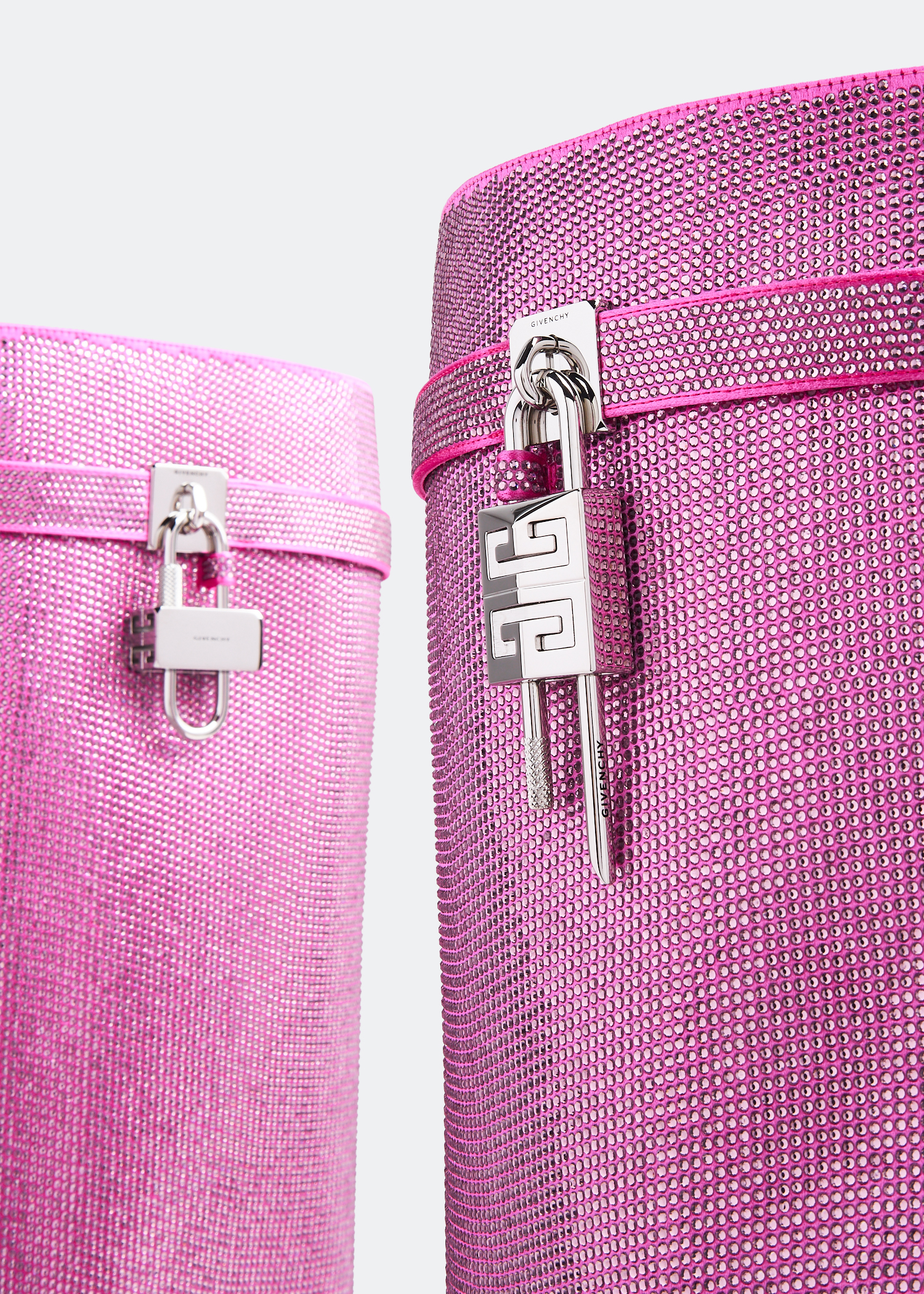 

Shark Lock pant wide fit boots, Pink