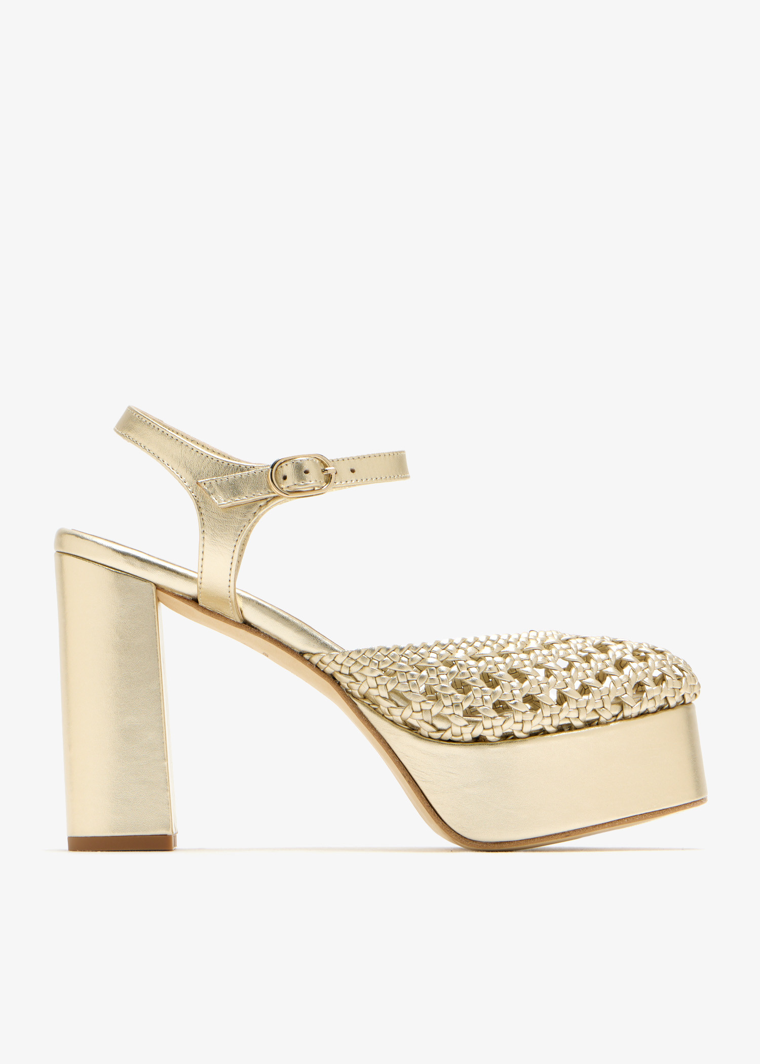 

Beatriz platform sandals, Gold