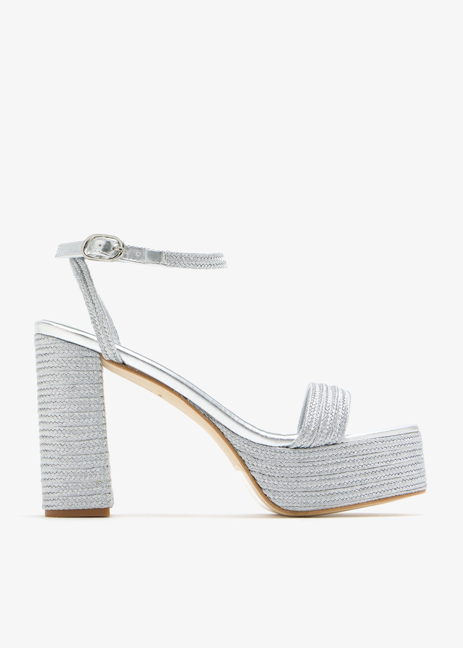 

Becka platform sandals, Silver