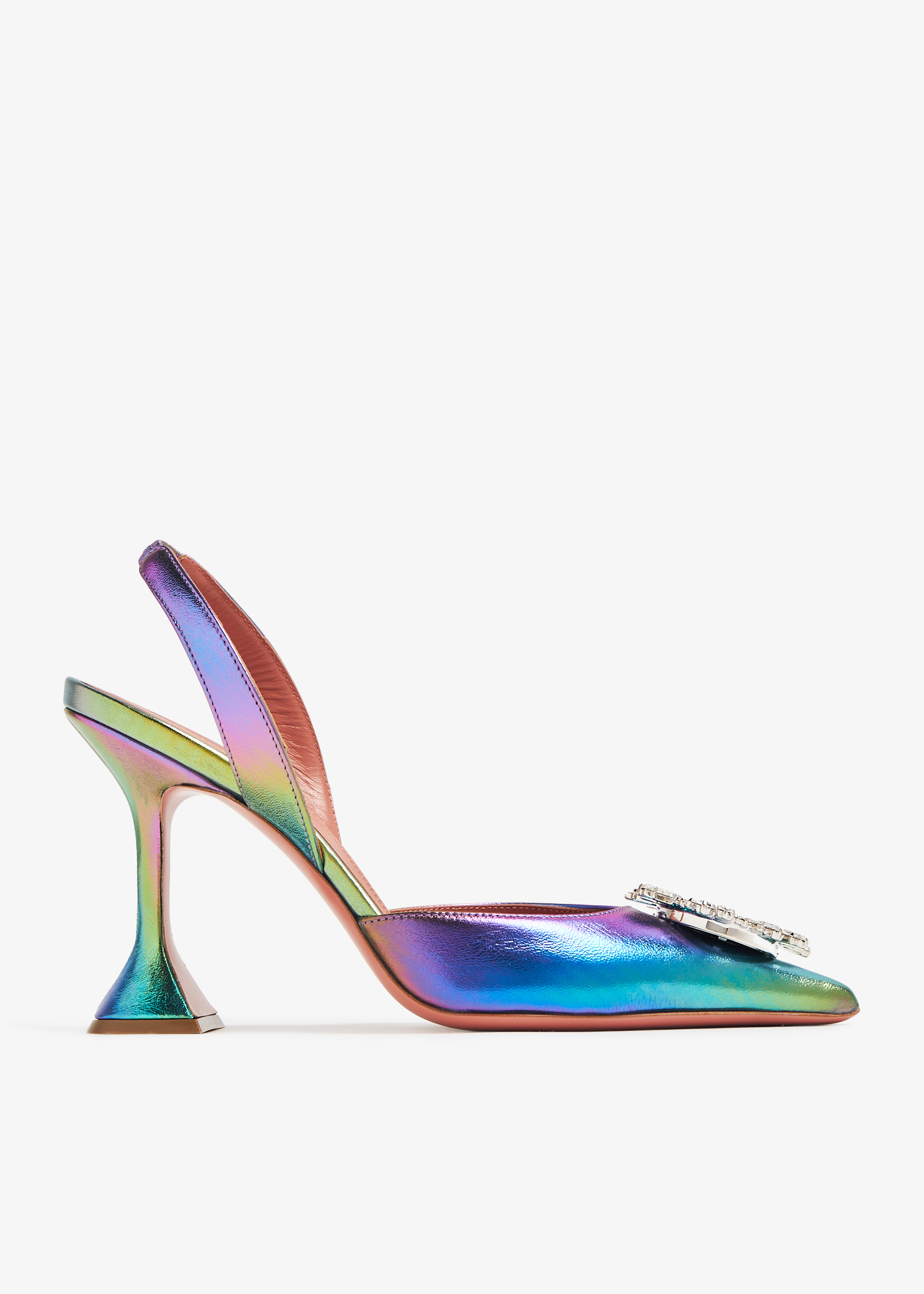 

Begum sling pumps, Multicolored