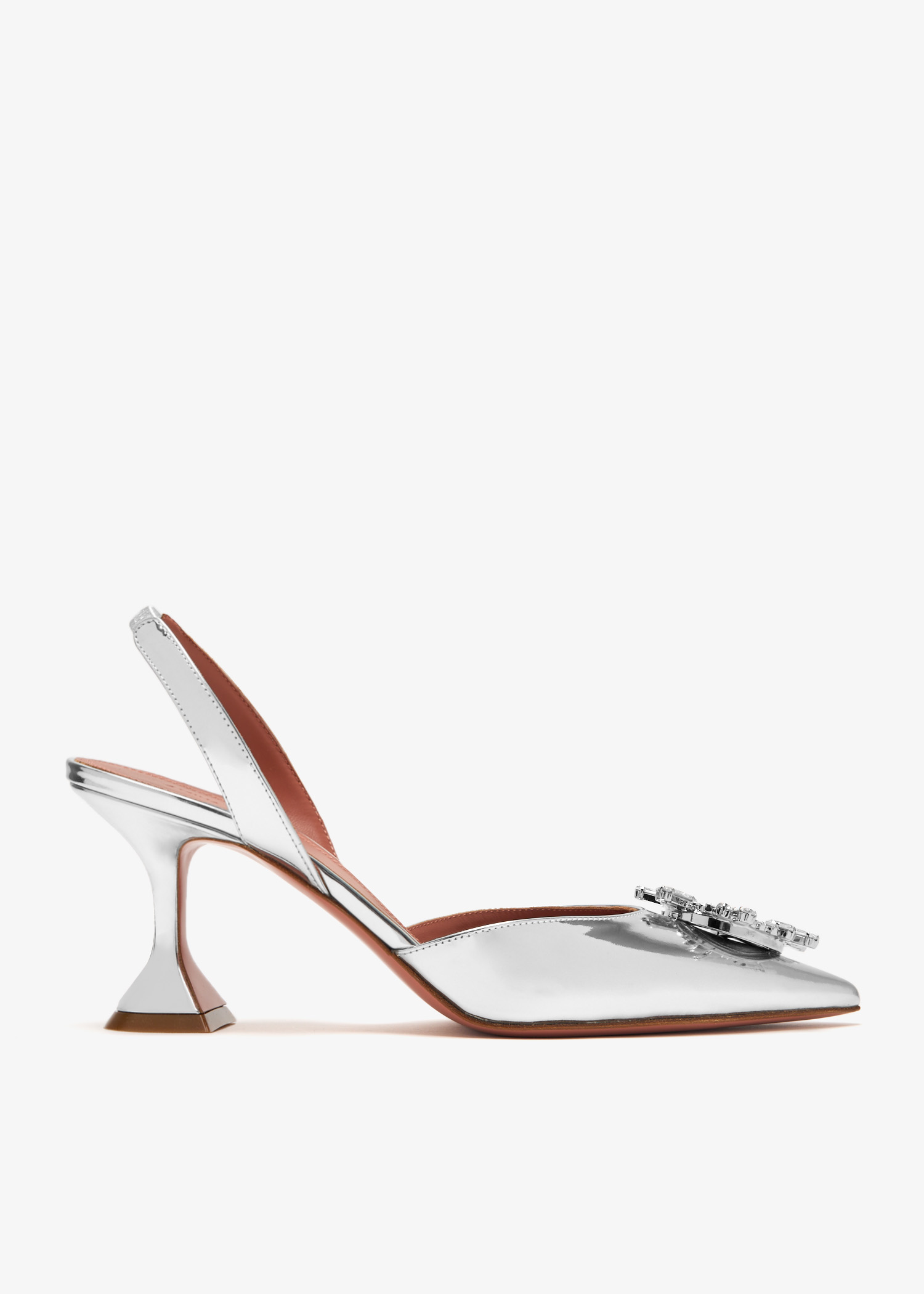 

Begum sling pumps, Silver