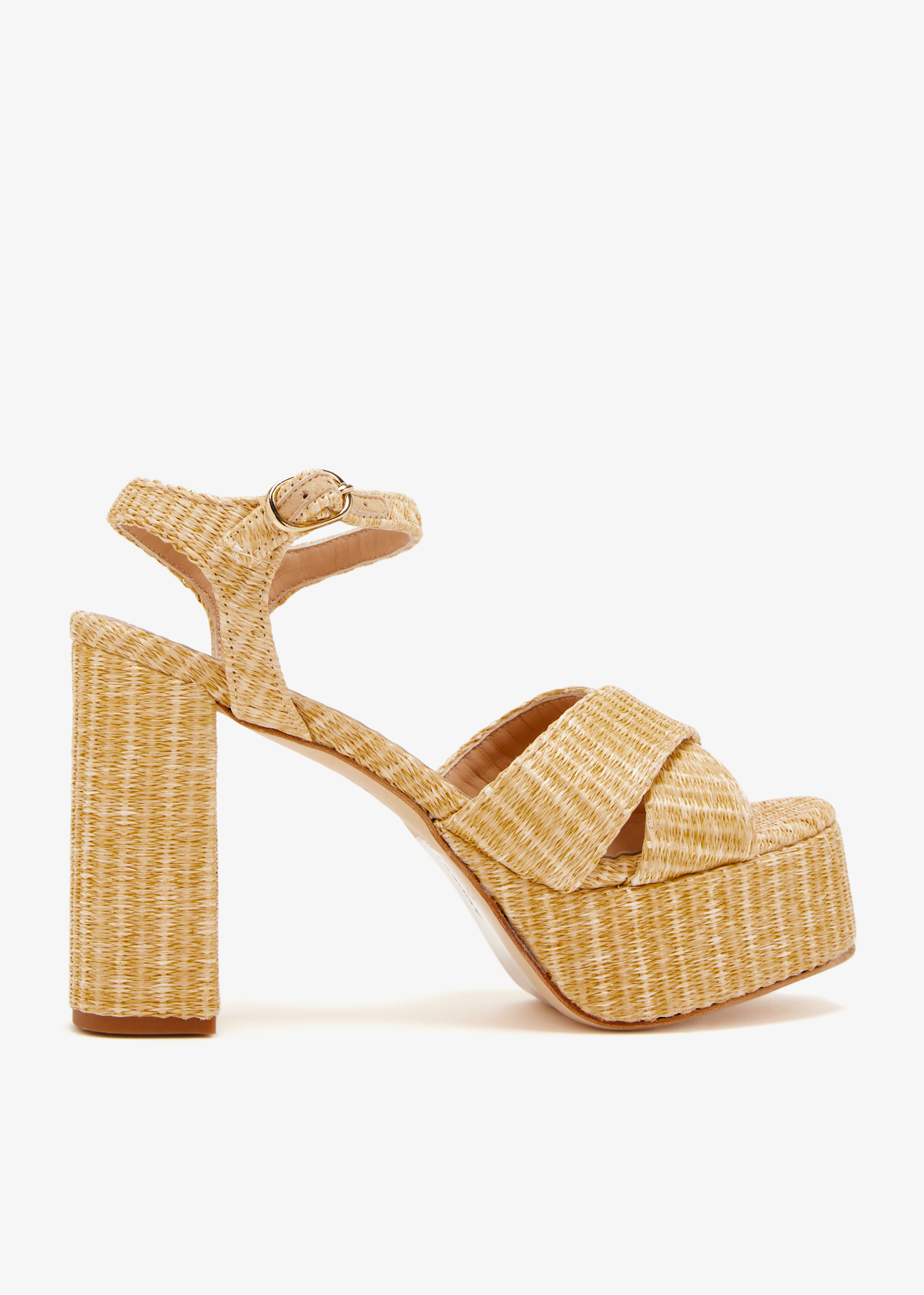 

Bella platform sandals, Beige