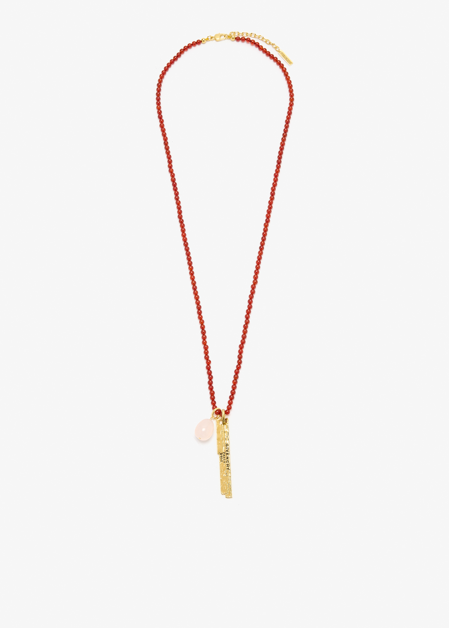 

Tape necklace, Red