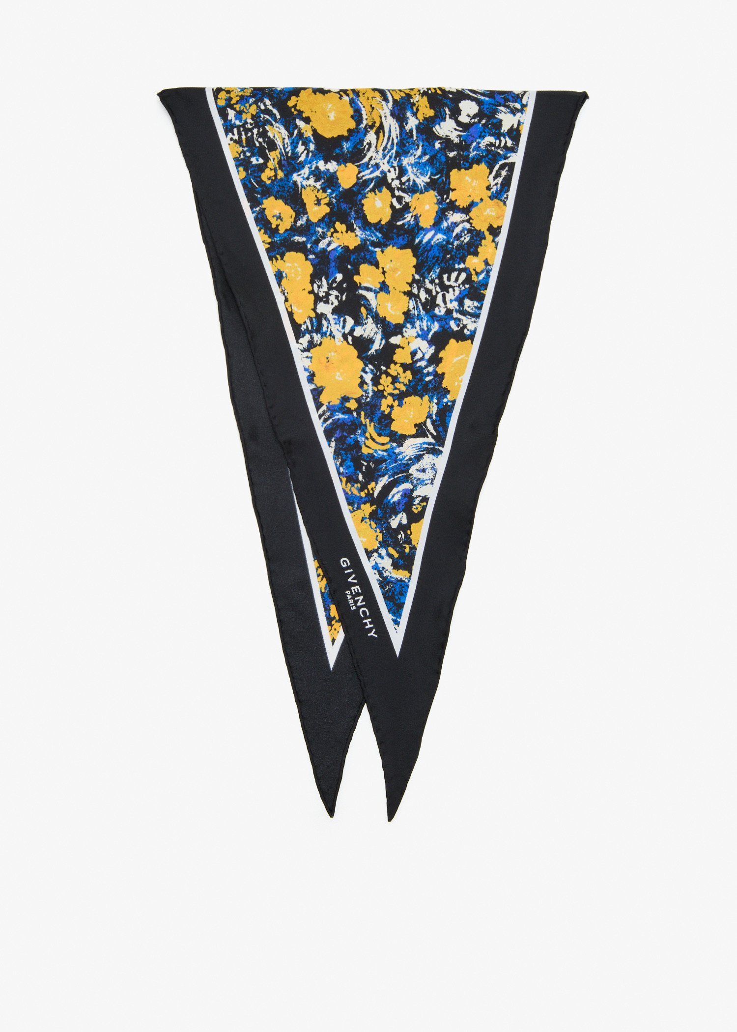 

Floral print losange scarf, Printed