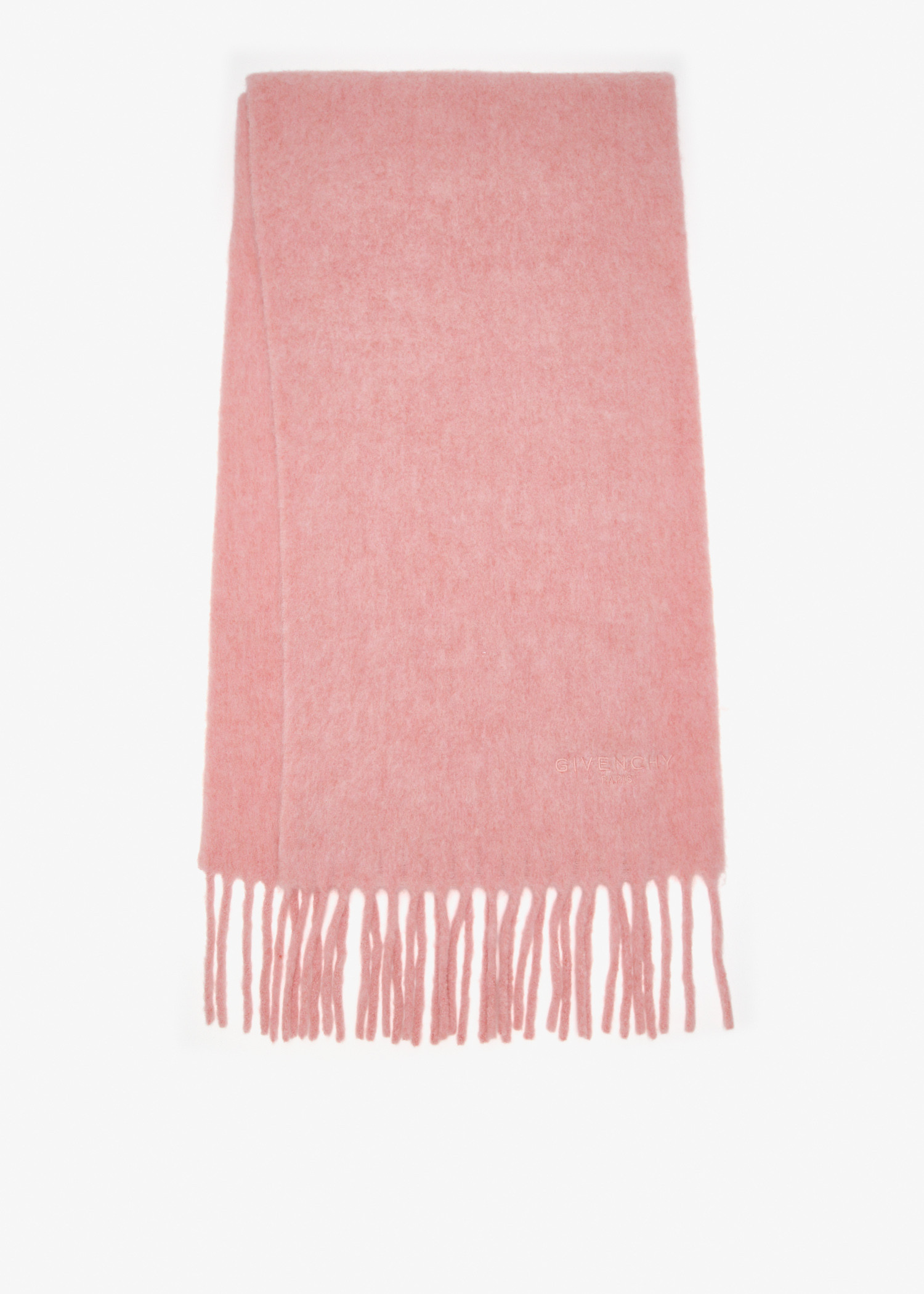

Large logo scarf, Pink