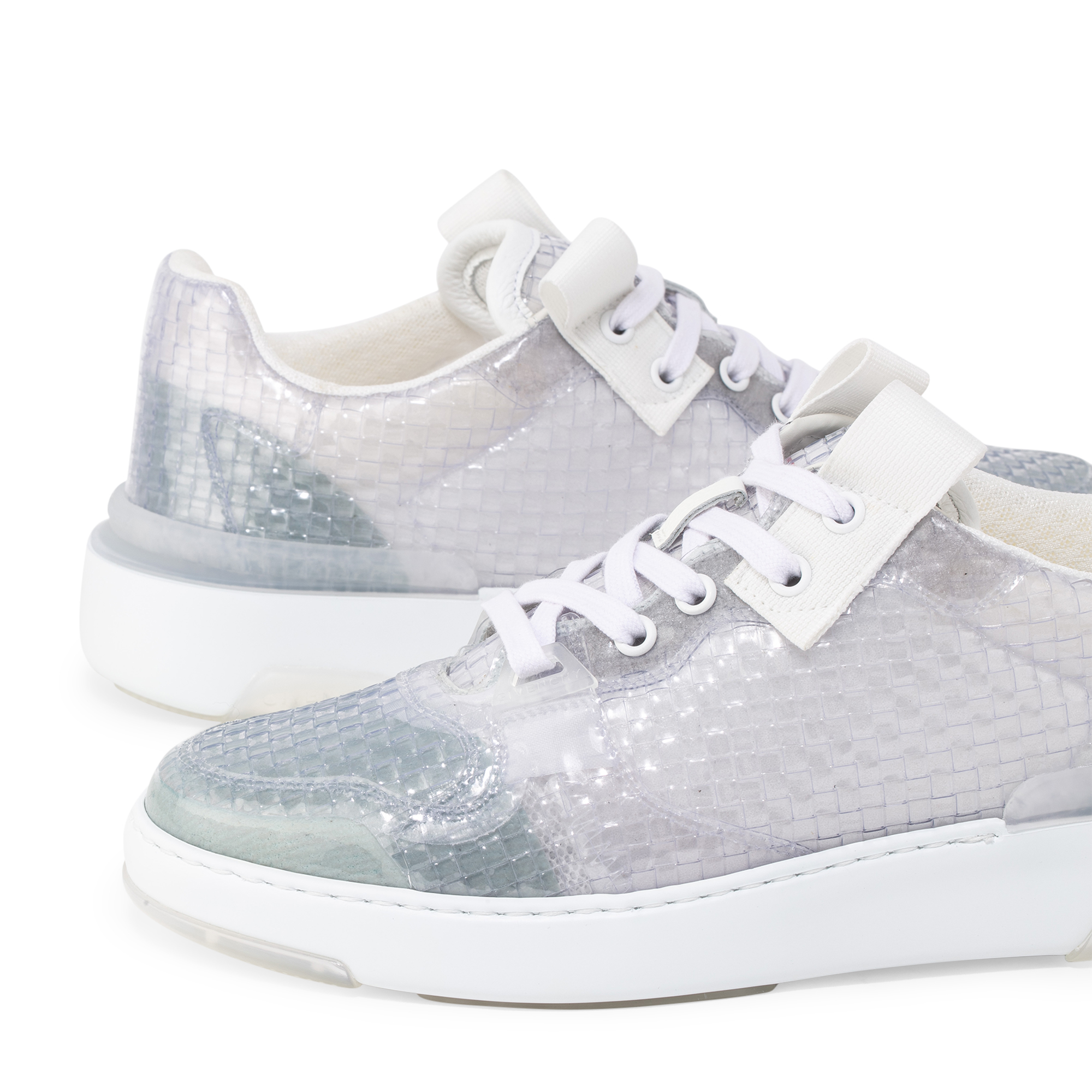 

Wing low-top sneakers, White