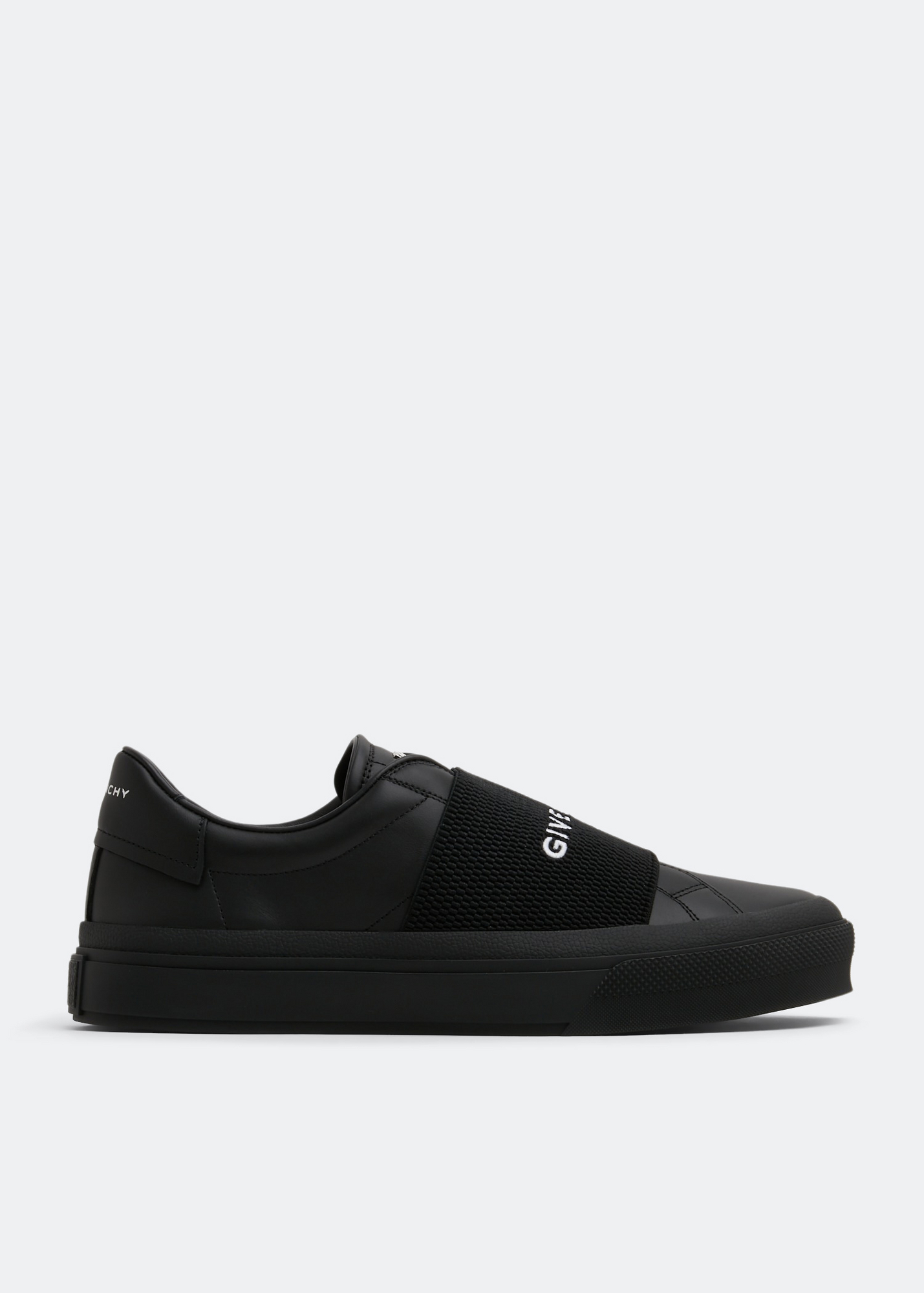 

Leather sneakers, Black