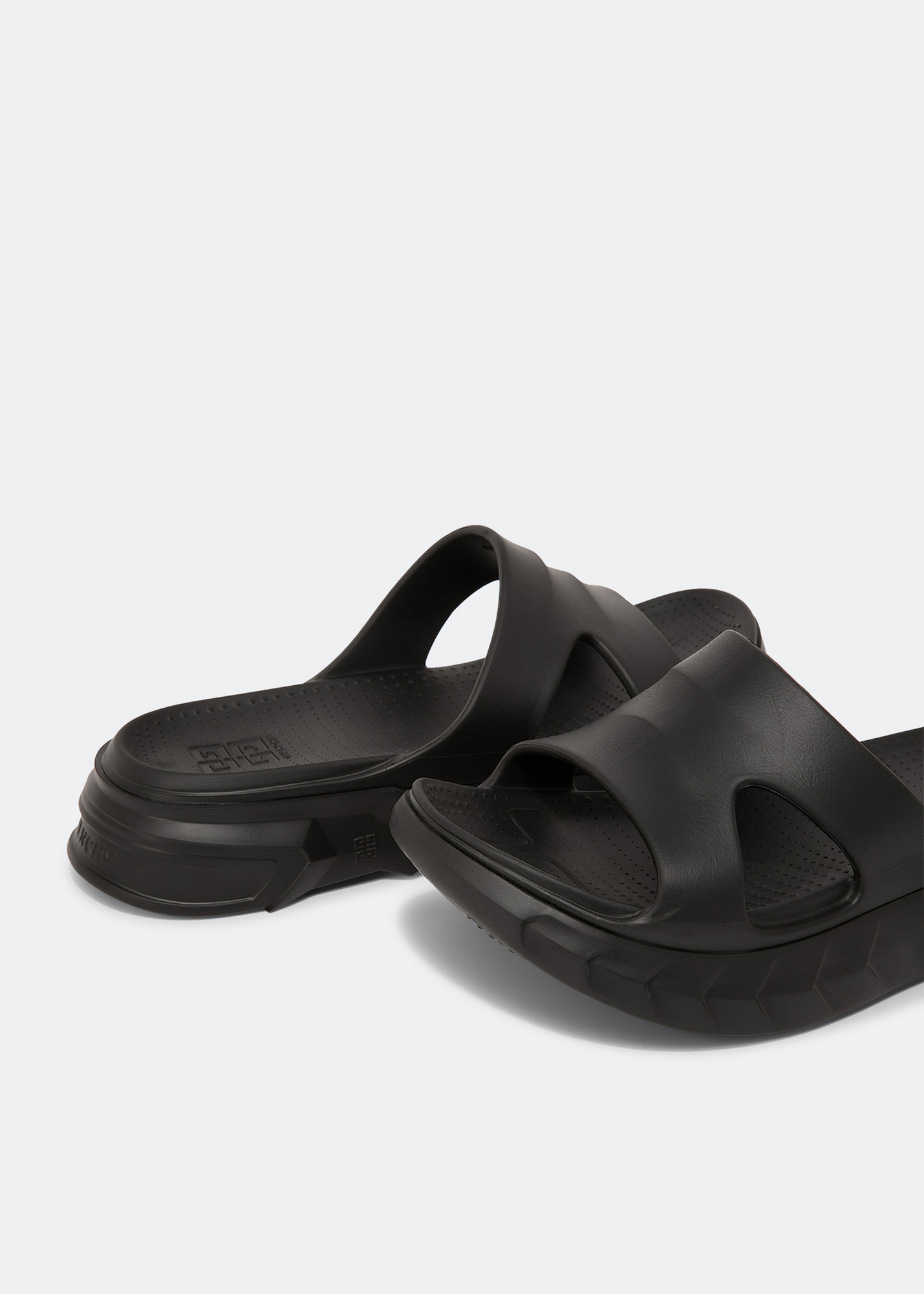 

Marshmallow sandals, Black