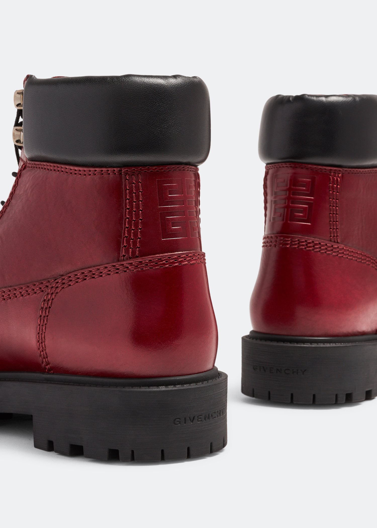 

Show ankle workboots, Red