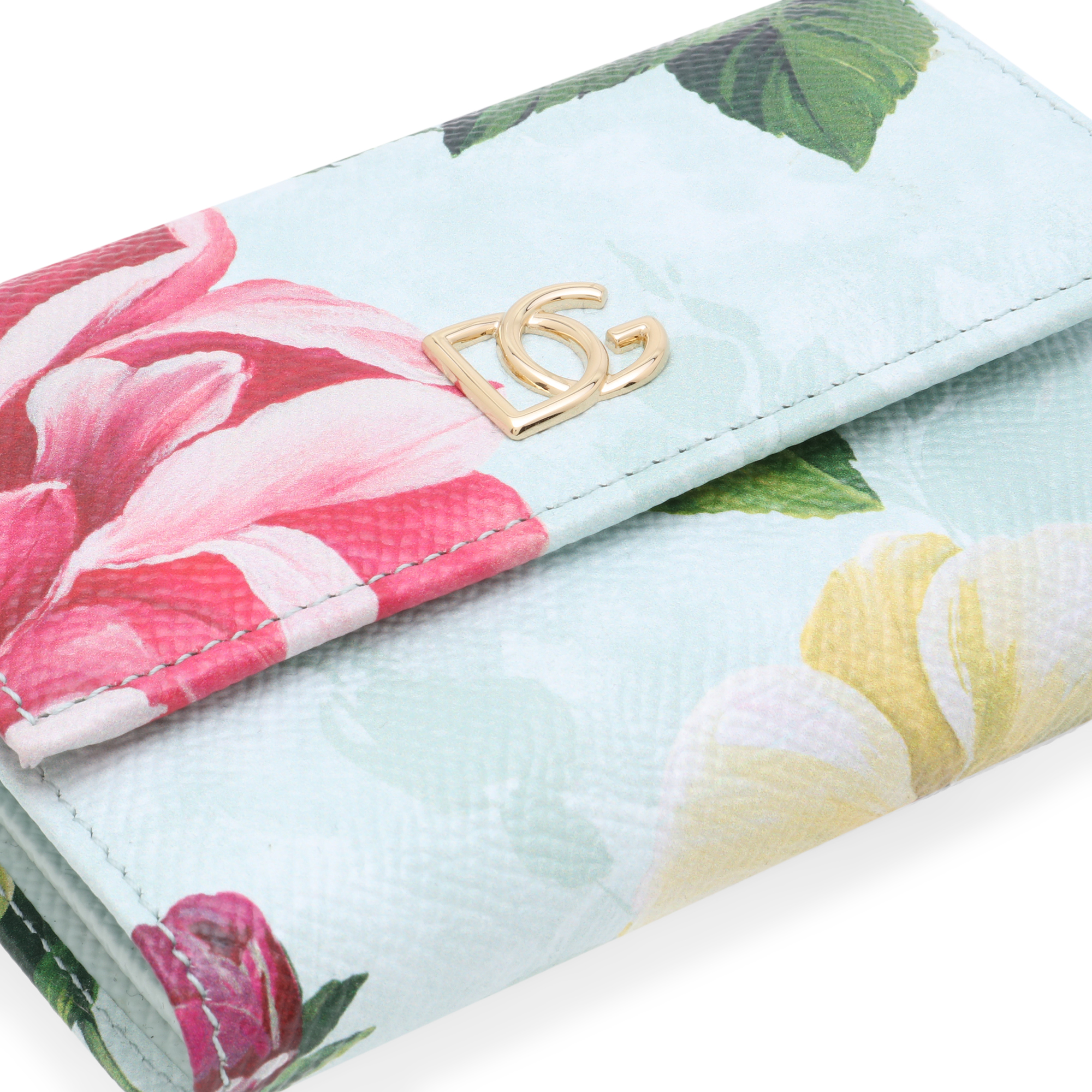 

Floral print wallet, Multi-coloured