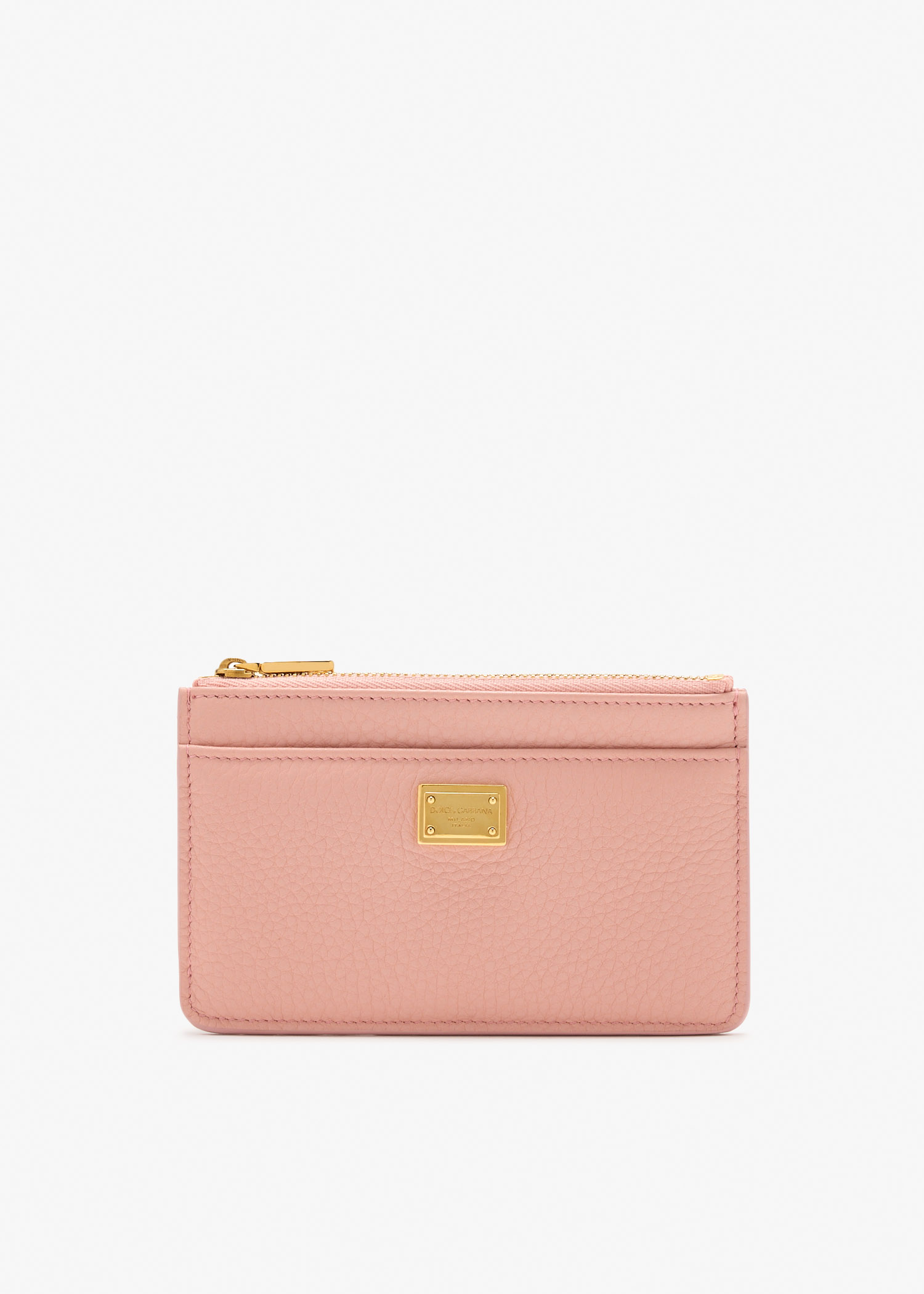 

Leather card holder, Pink