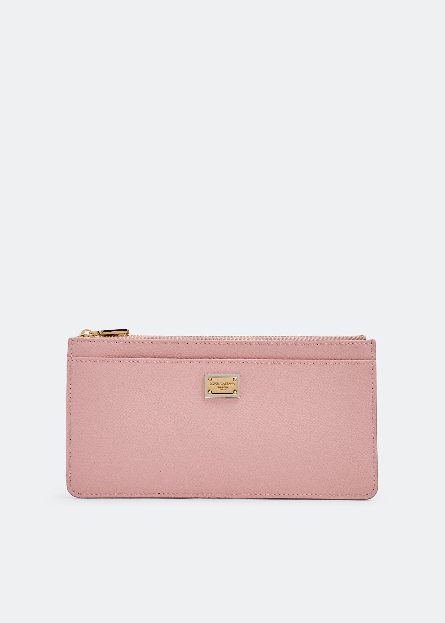 

Leather card holder, Pink