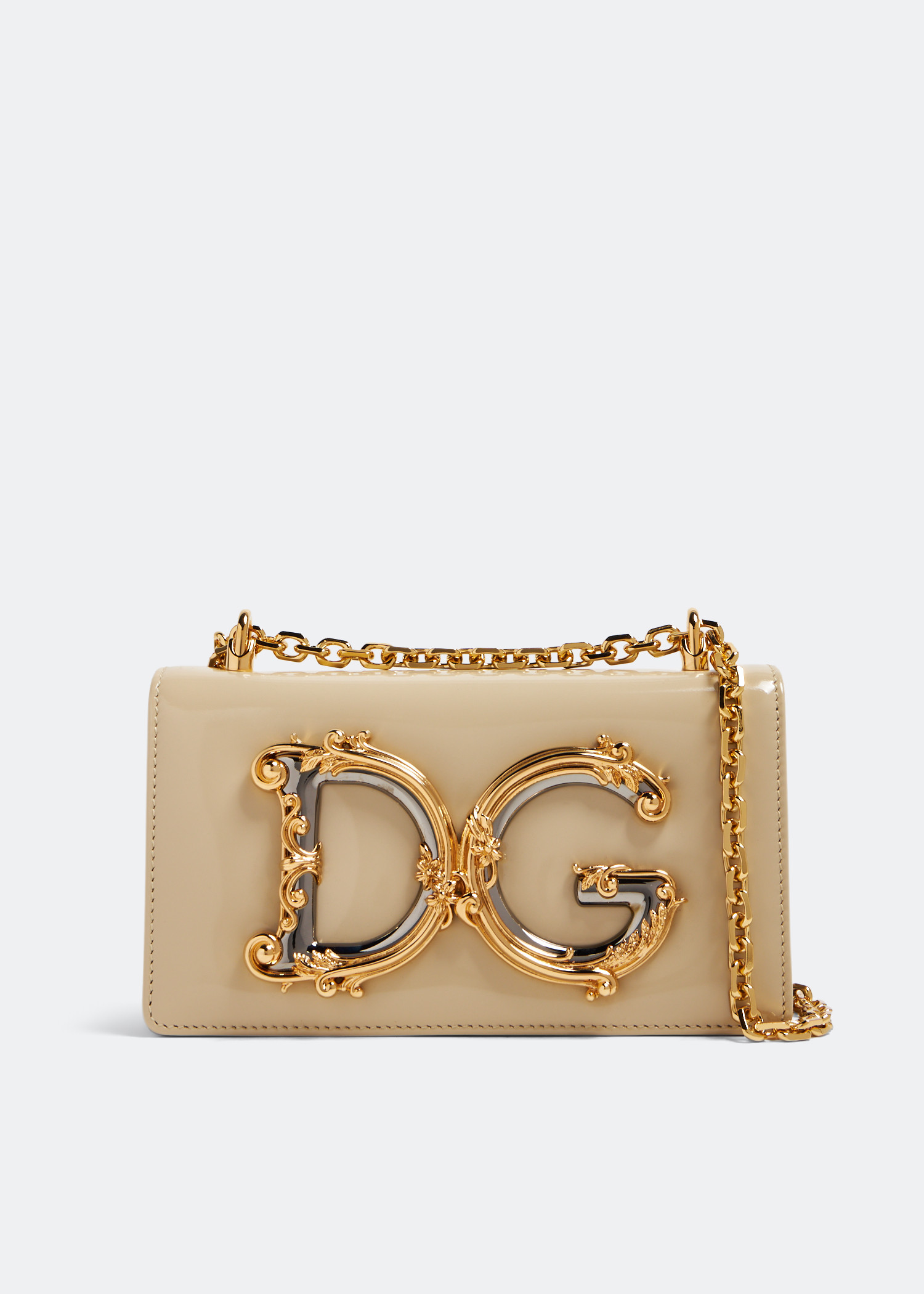 

DG Girls phone bag, Beige