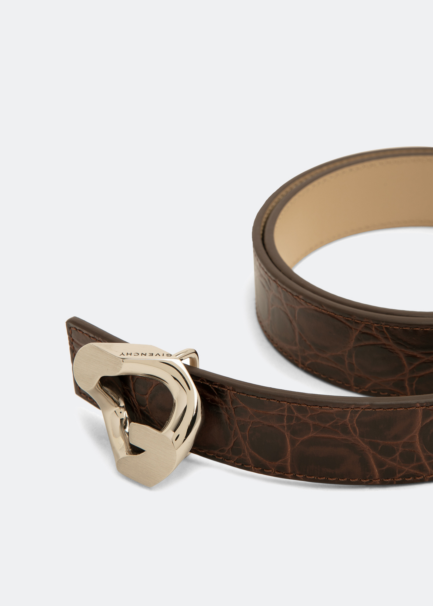 

G Chain reversible belt, Brown