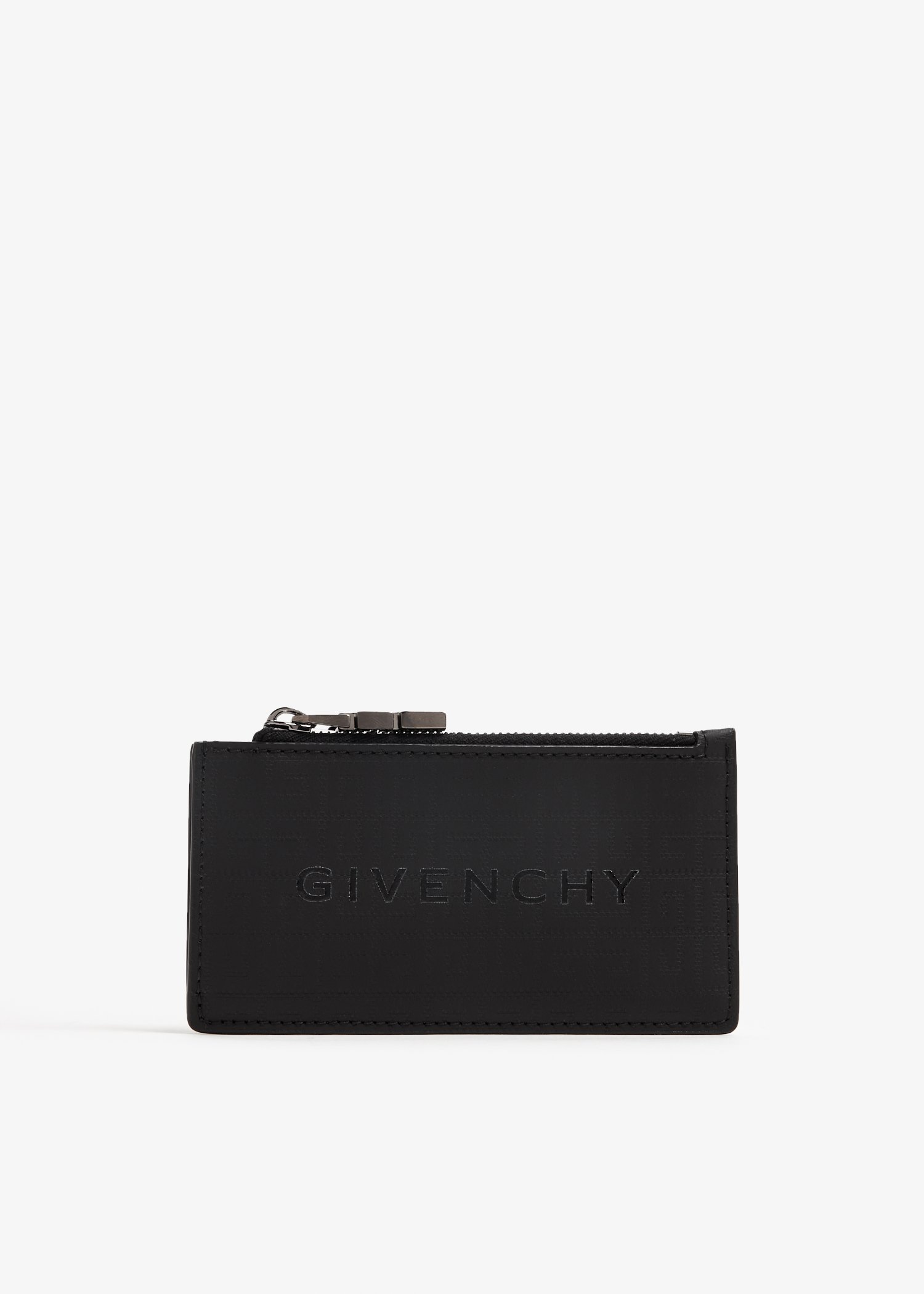 

Zipped cardholder, Black