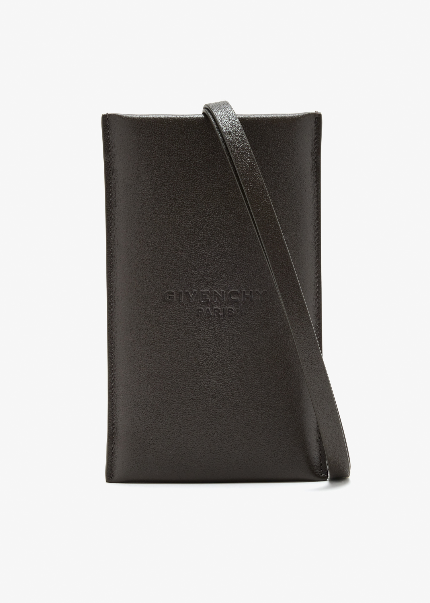 

Leather sunglasses case, Brown