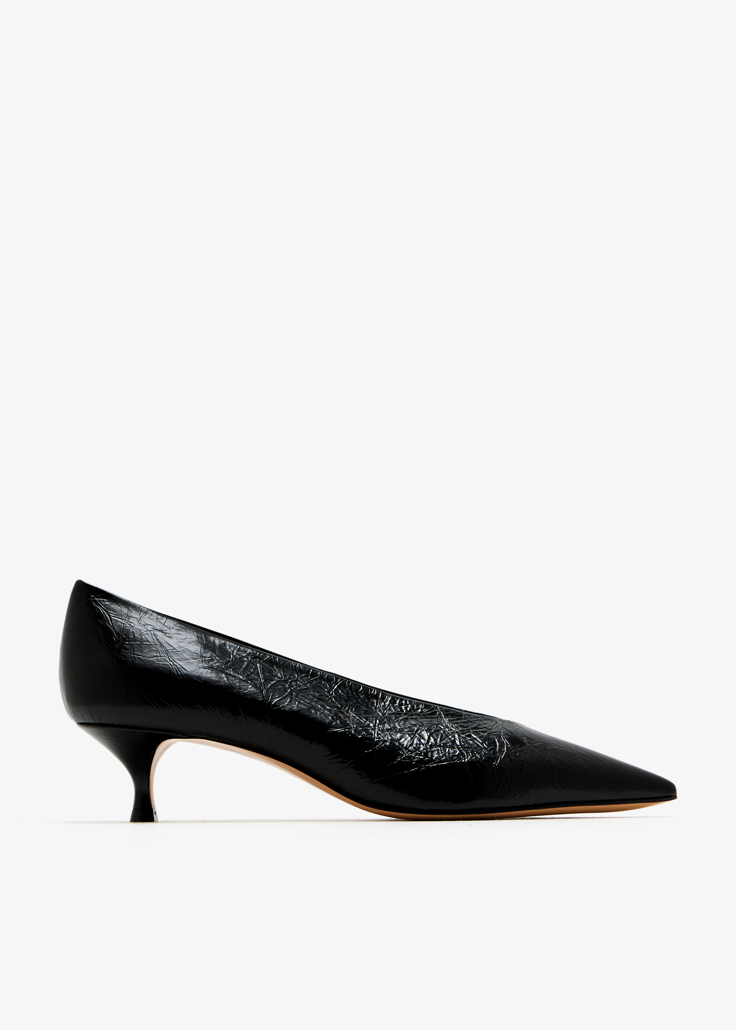 

Babouche kitten pumps, Black