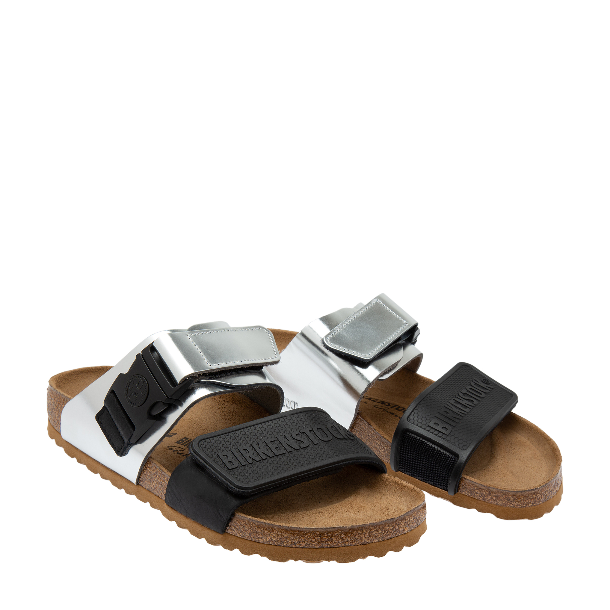 

x Birkenstock Rotterdam sandals, White