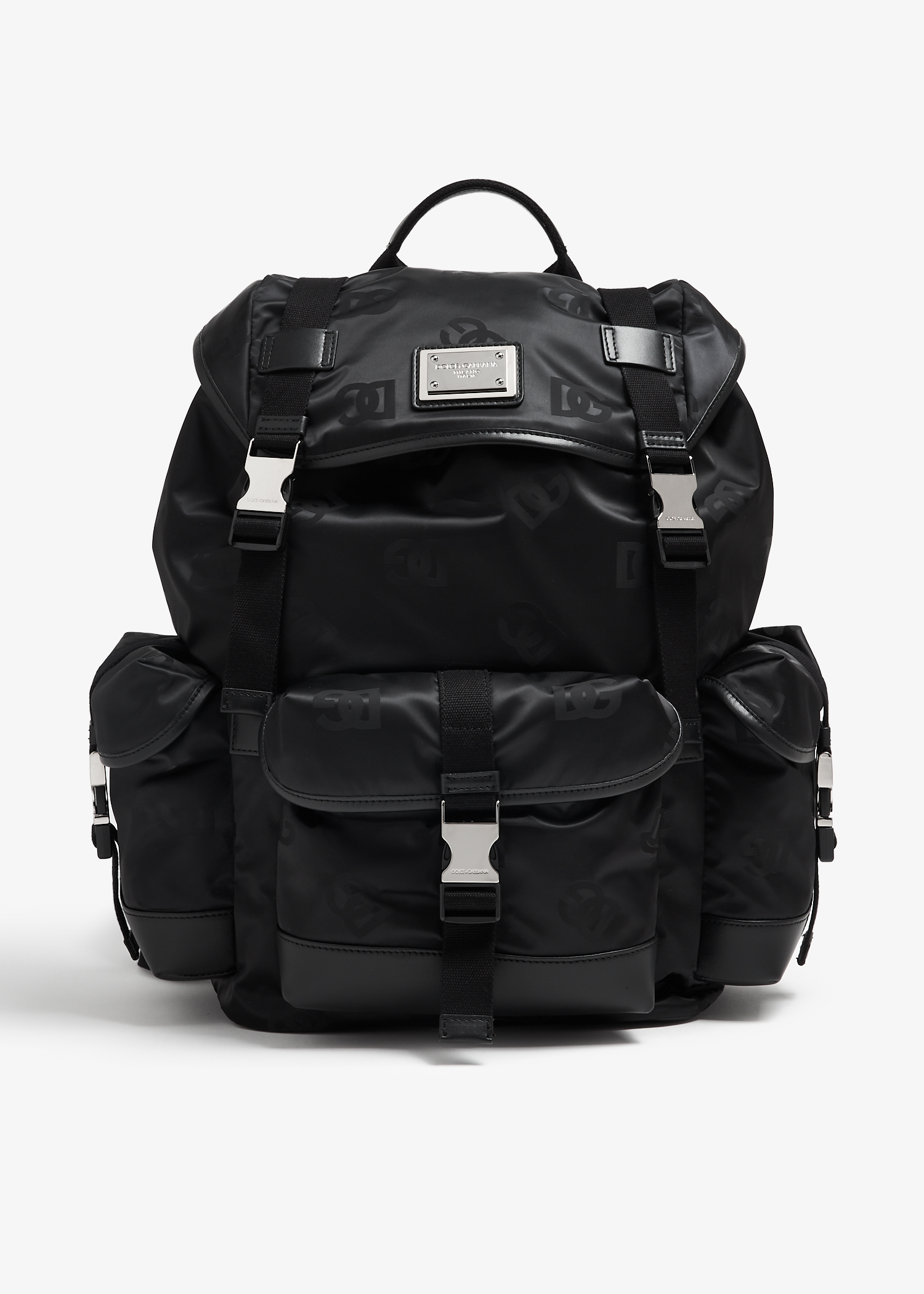 

Nylon backpack, Black